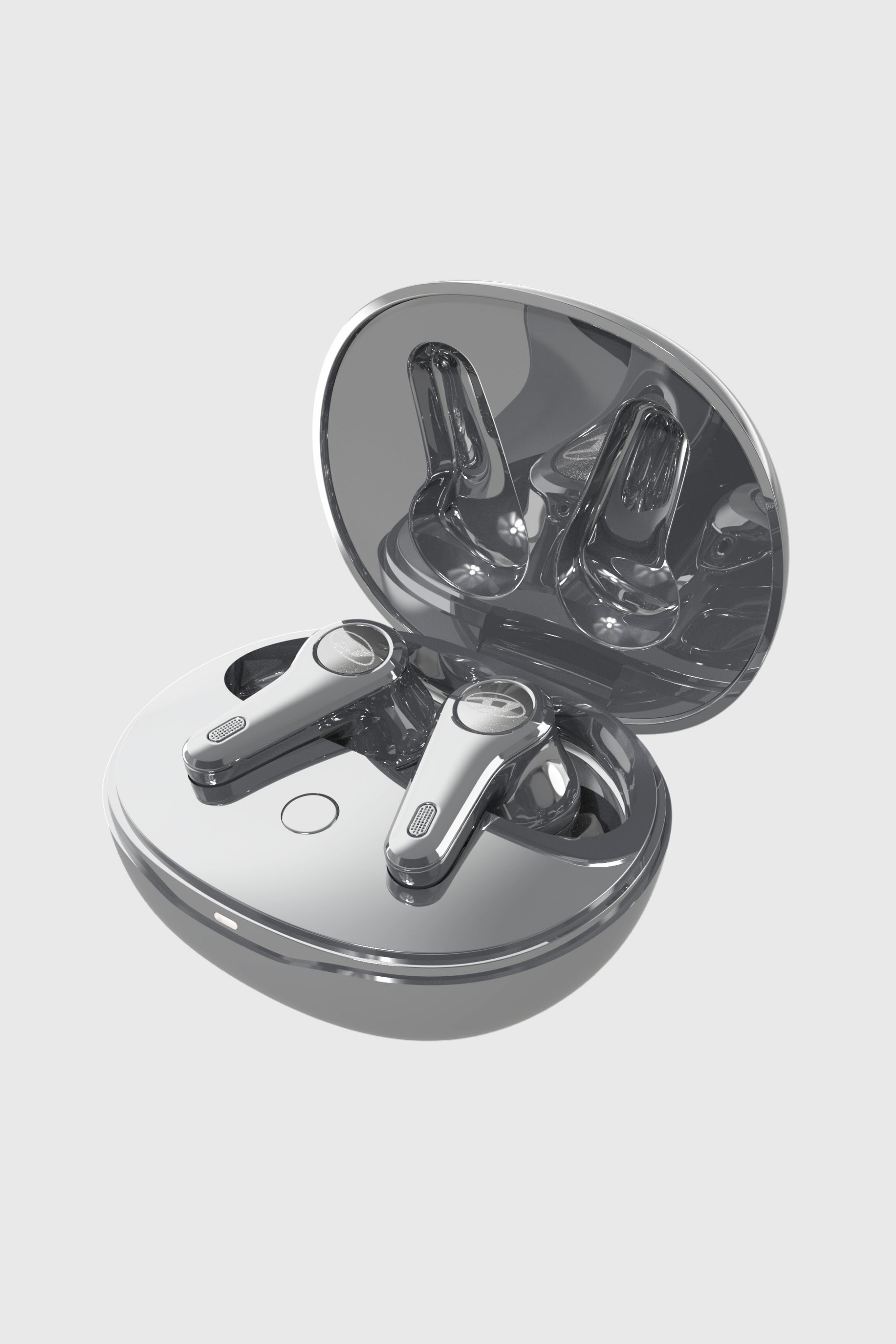 Diesel - 60215 TRUE WIRELESS EARBUDS TRUE WIRELESS, Unisex's Wireless Earbuds in Grey - 3