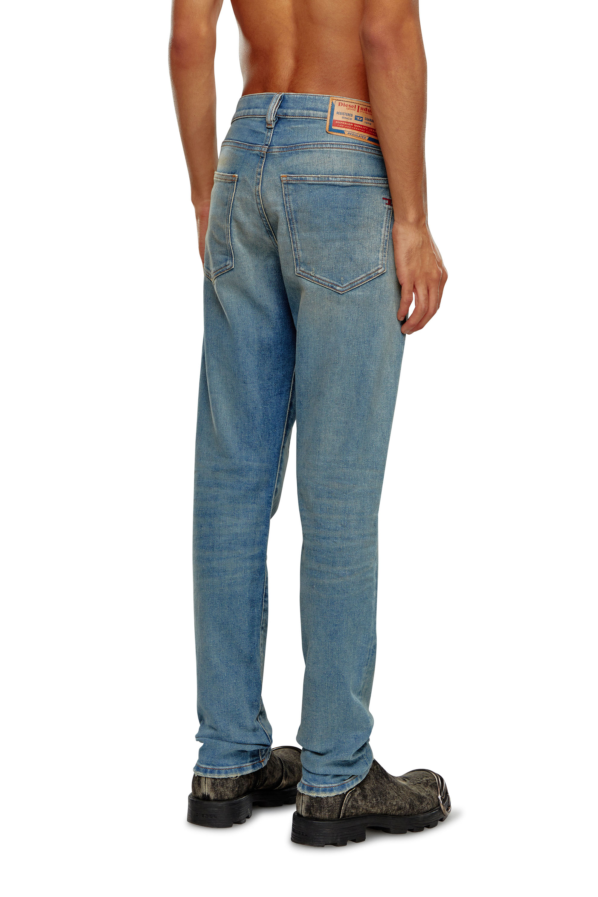 Diesel - Slim Jeans 2019 D-Strukt 09H50, Medium blue - Image 3