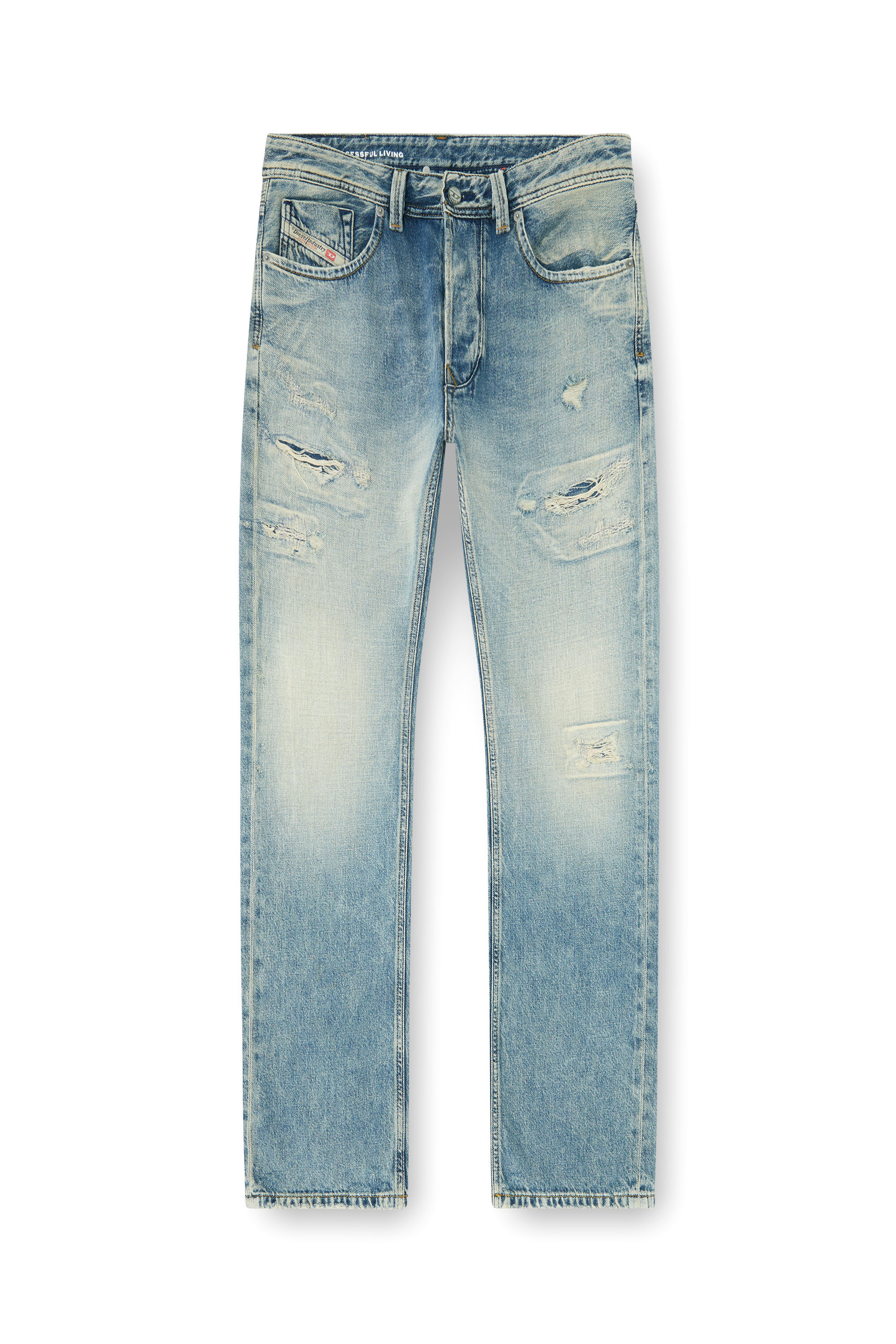 Diesel - Man's Regular Jeans 1985 Larkee 09P62, Medium blue - 6