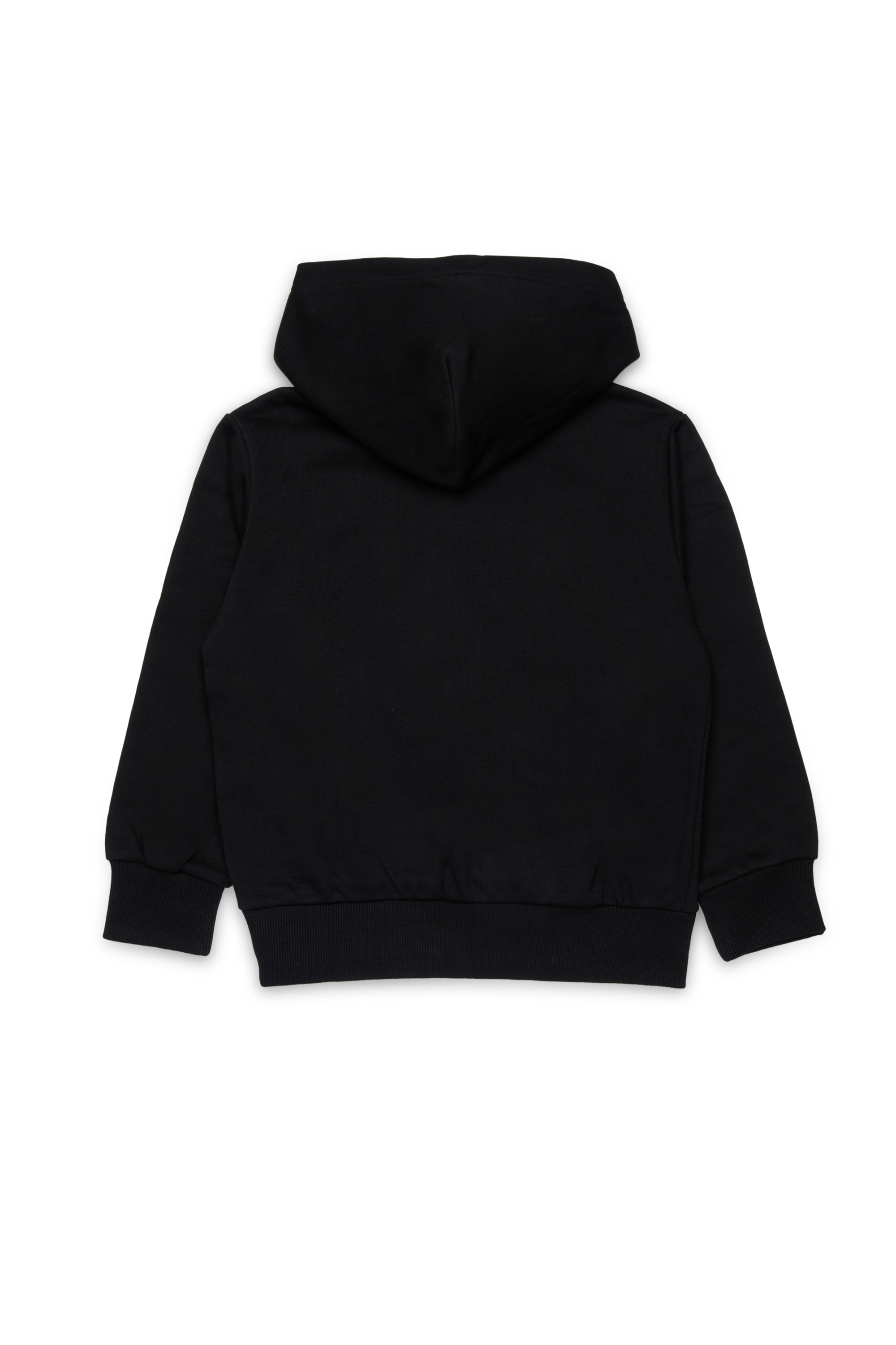 Diesel - SDROPSHOOD OVER, Man's Cotton sweatshirt with logo print in Black - 2
