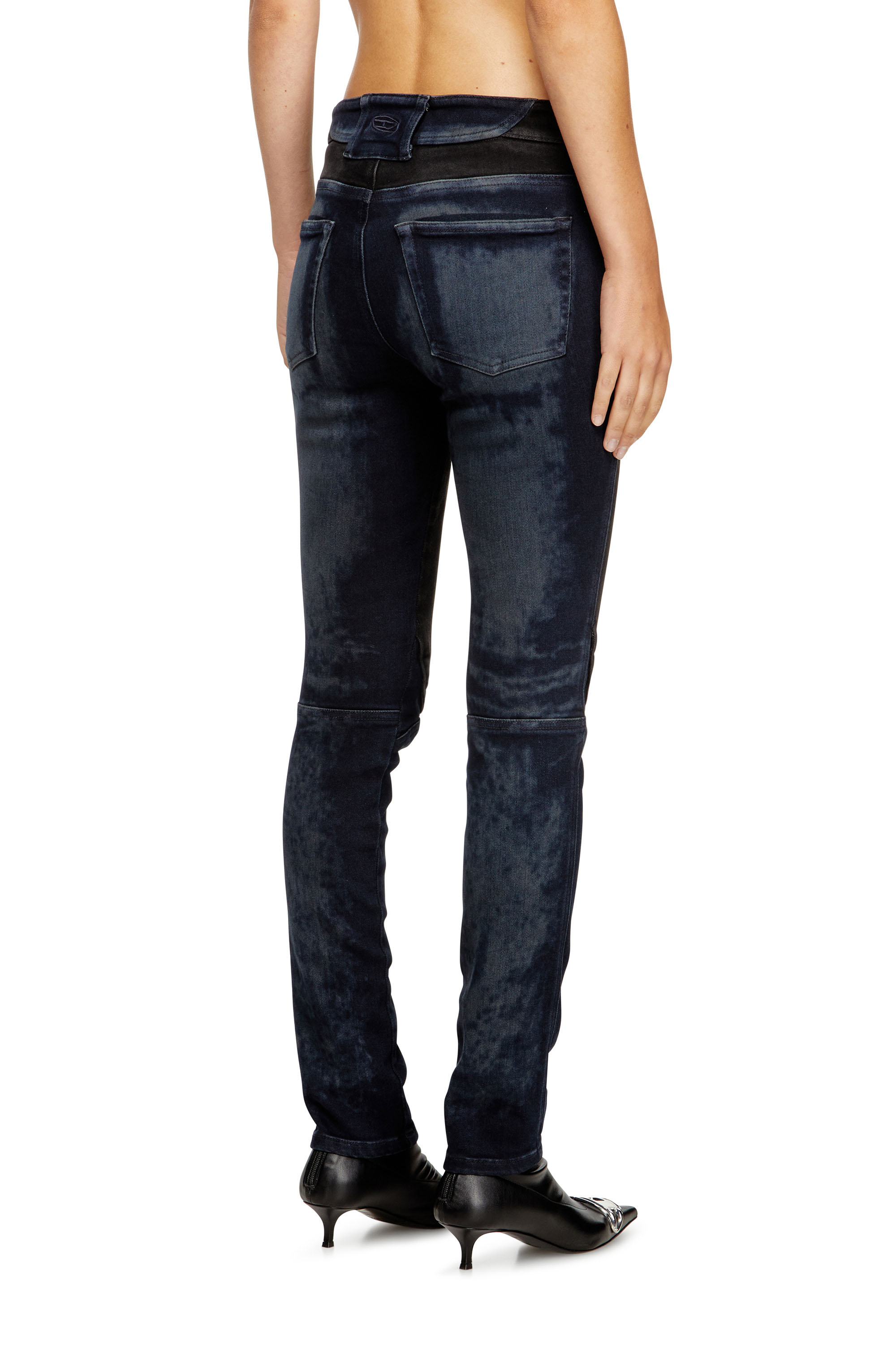 Diesel - Woman's Slim Jeans D-Bikee 09M92, Dark Blue - 4