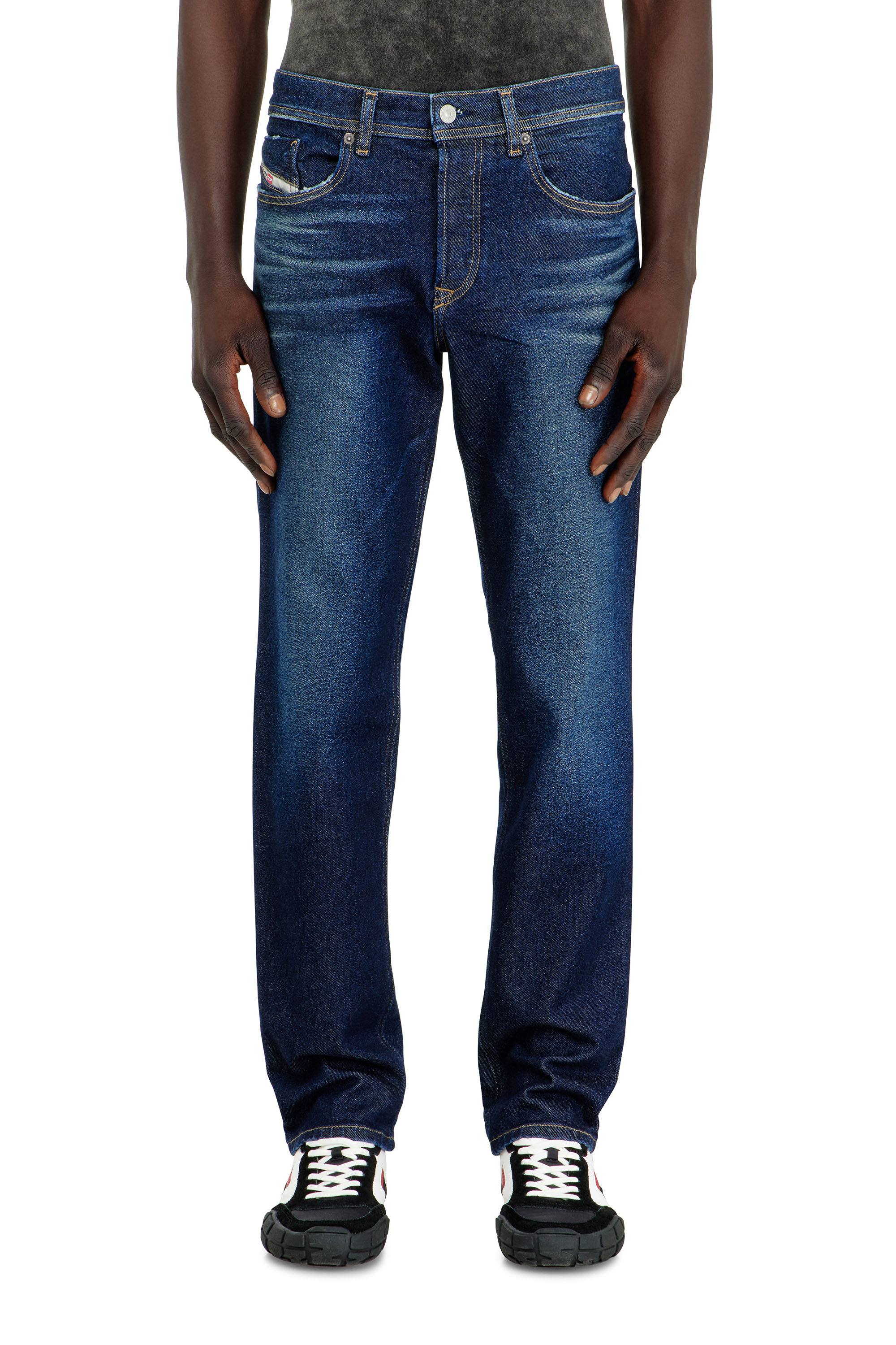 Diesel - Man's Regular Jeans 2023 D-Finitive 0KBBV, Dark Blue - 1