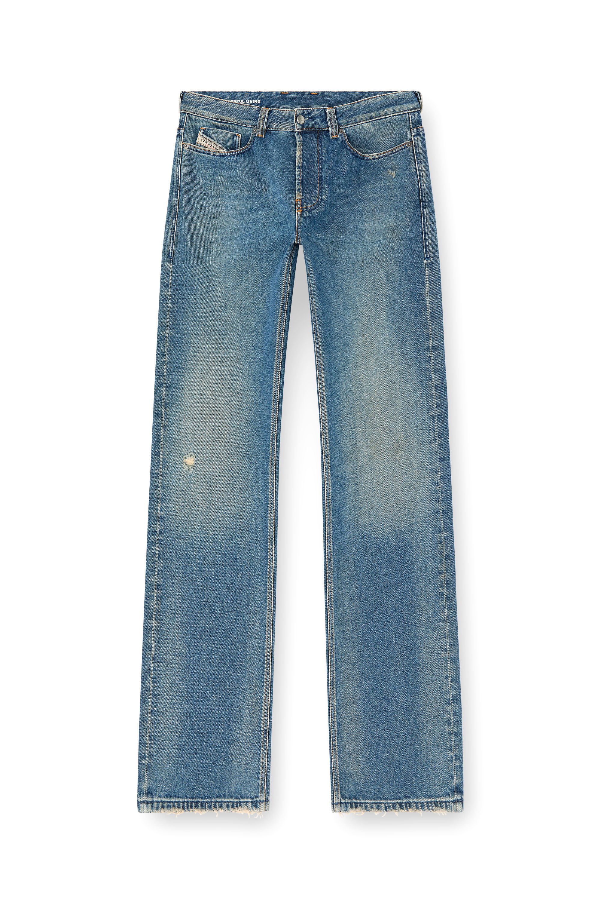 Diesel - Man's Relaxed Jeans 1980 D-Eeper 09J79, Medium blue - 2