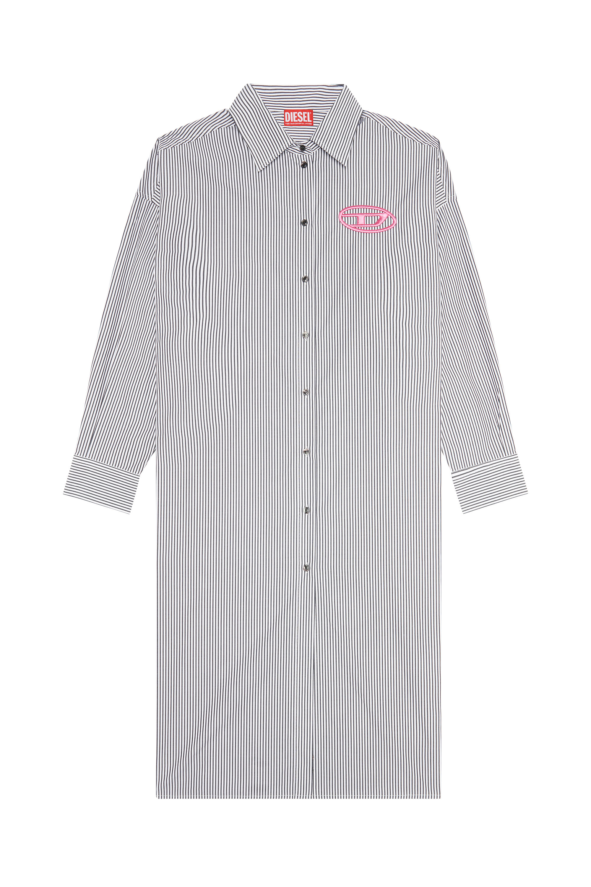 Diesel - D-LUN-STRIPE, Black/White - Image 1