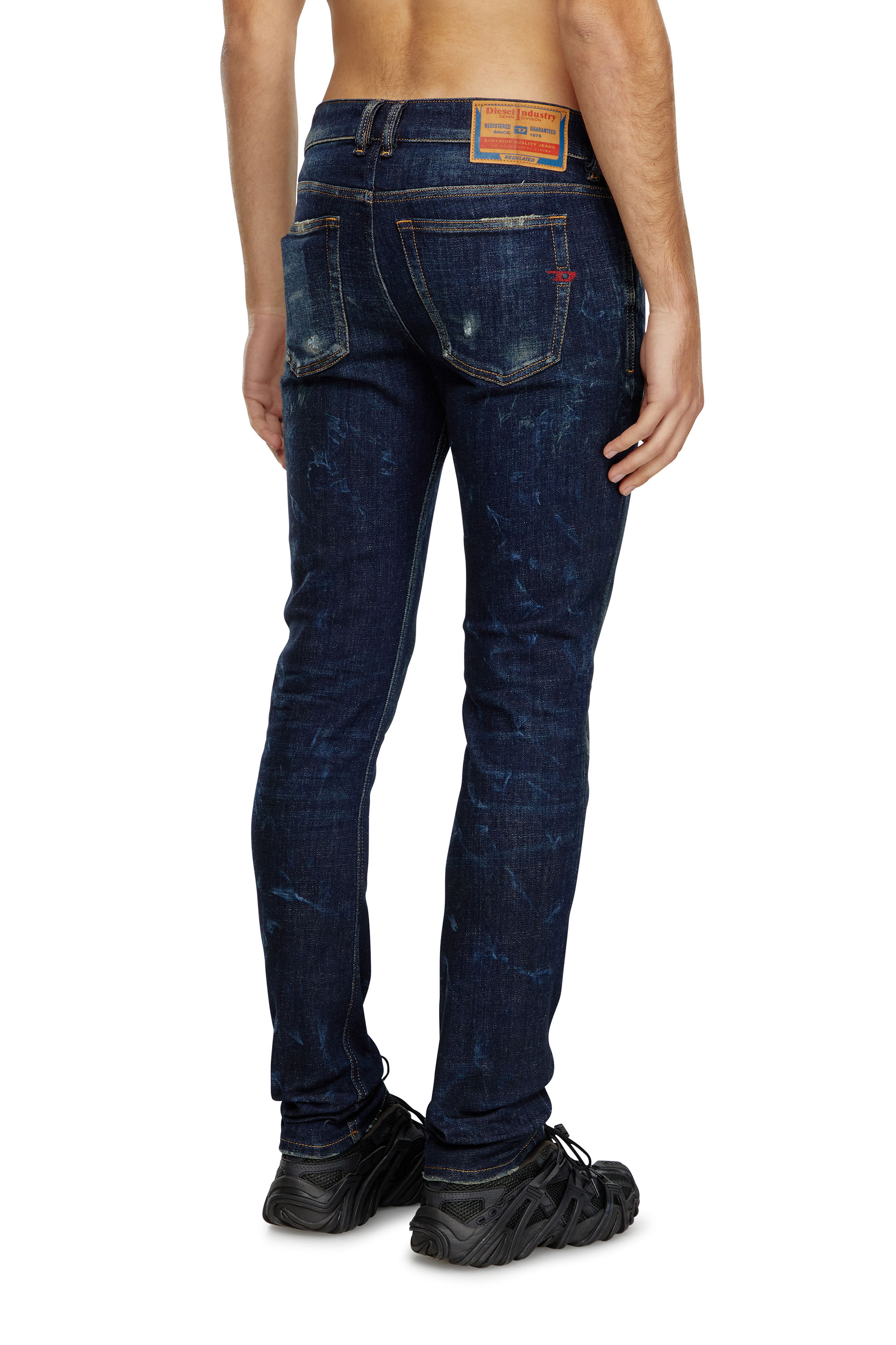 Diesel - Man's Skinny Jeans 1979 Sleenker 09J26, Dark Blue - 4