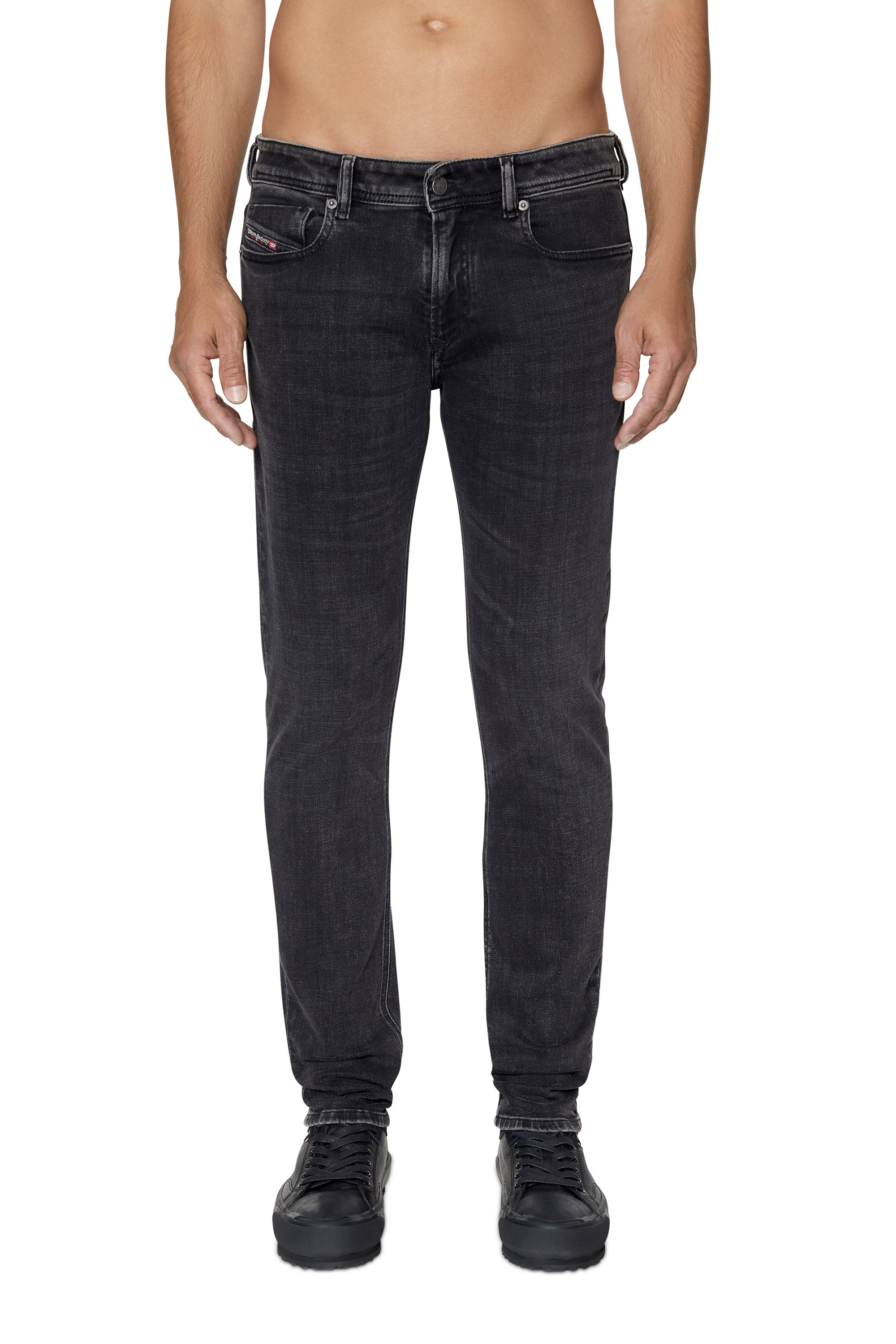 Diesel - Skinny Jeans 1979 Sleenker 09C23, Black/Dark grey - Image 1