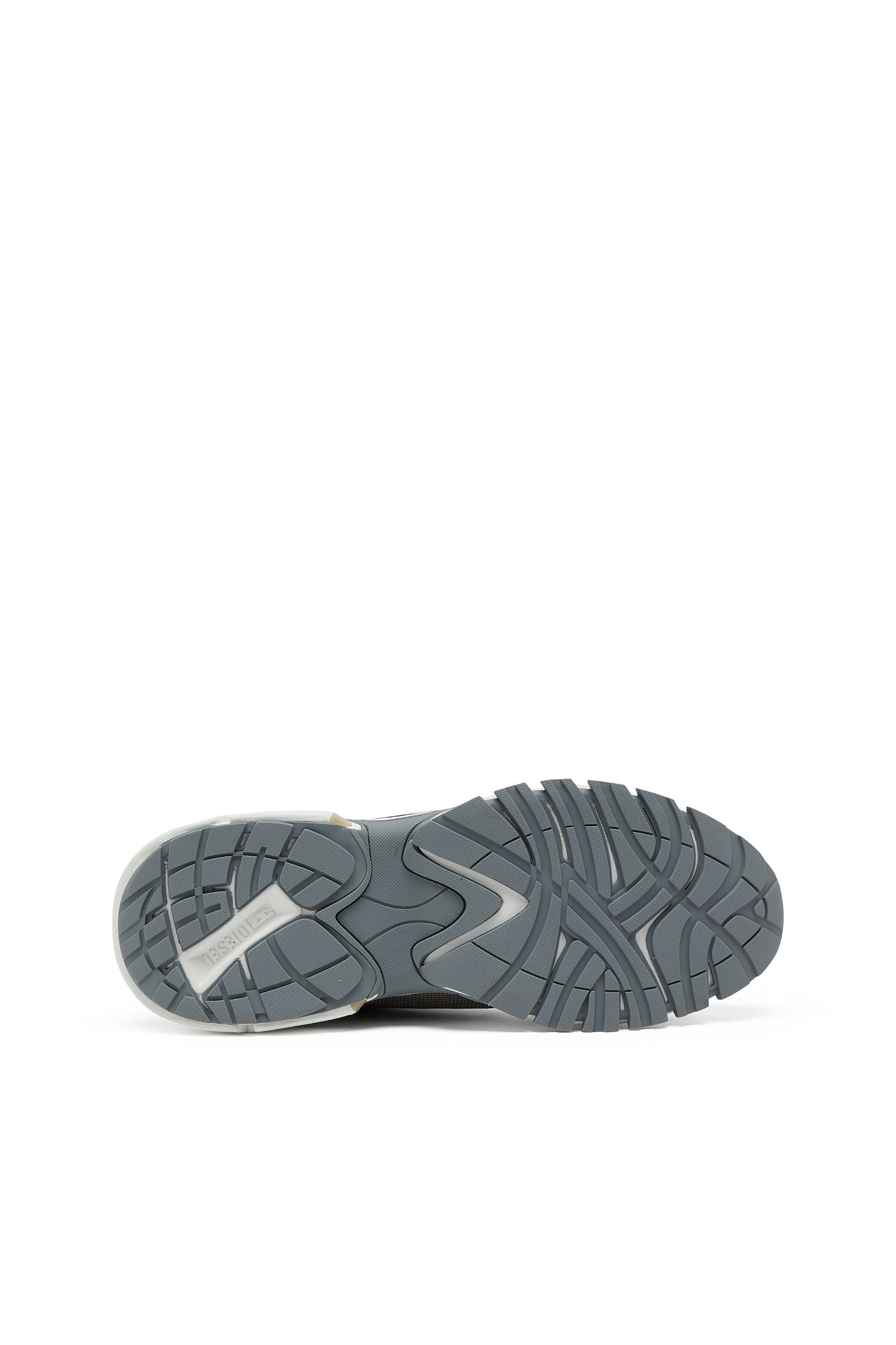 Diesel - S-PRO-V-DENSE LOW, Man's S-Pro-V-Dense-Metallic sneakers in mesh and PU in Grey/Blue - 5