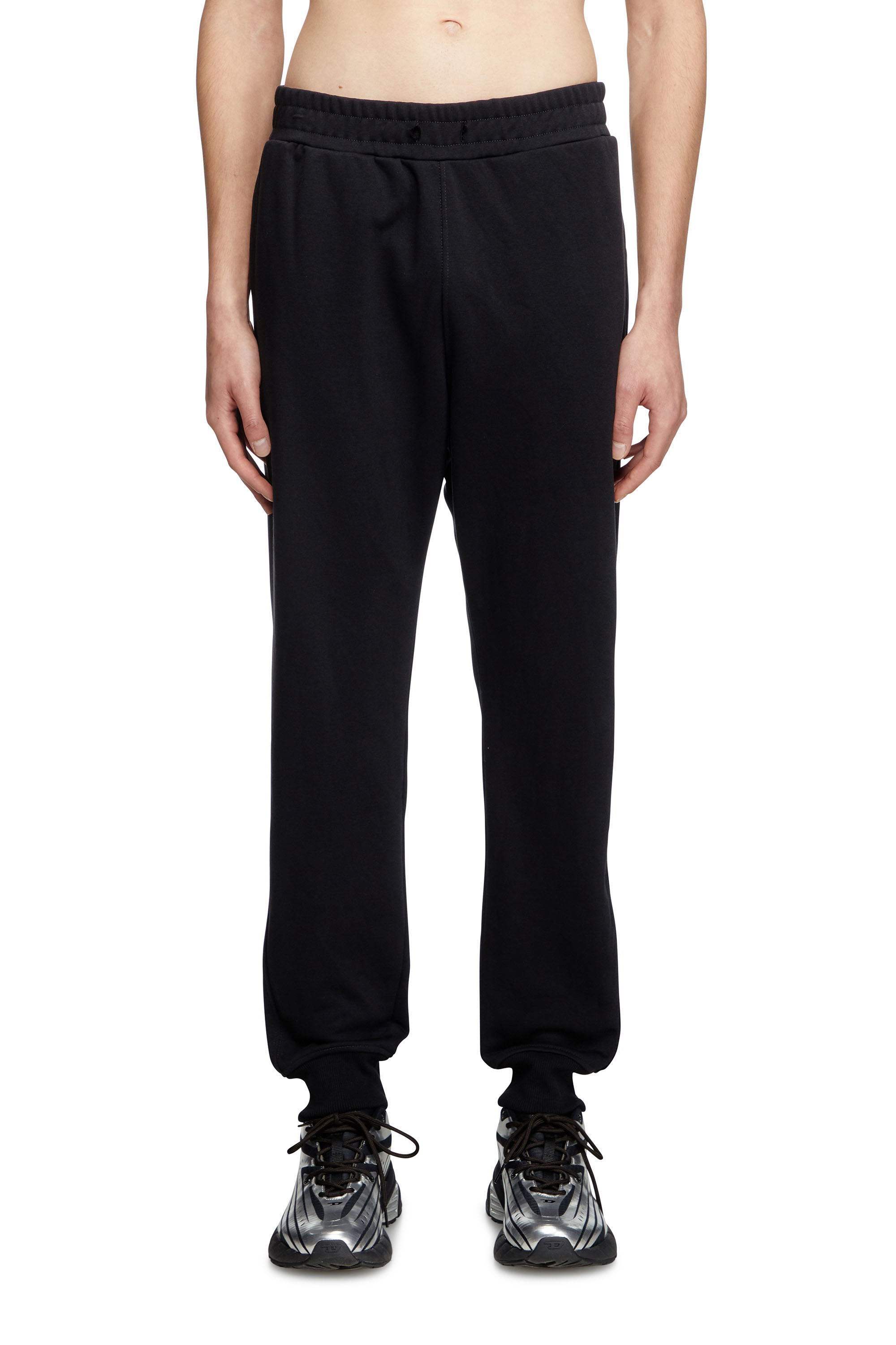 Diesel - P-TARGA-R1, Man's Track pants with small logo in Black - 3