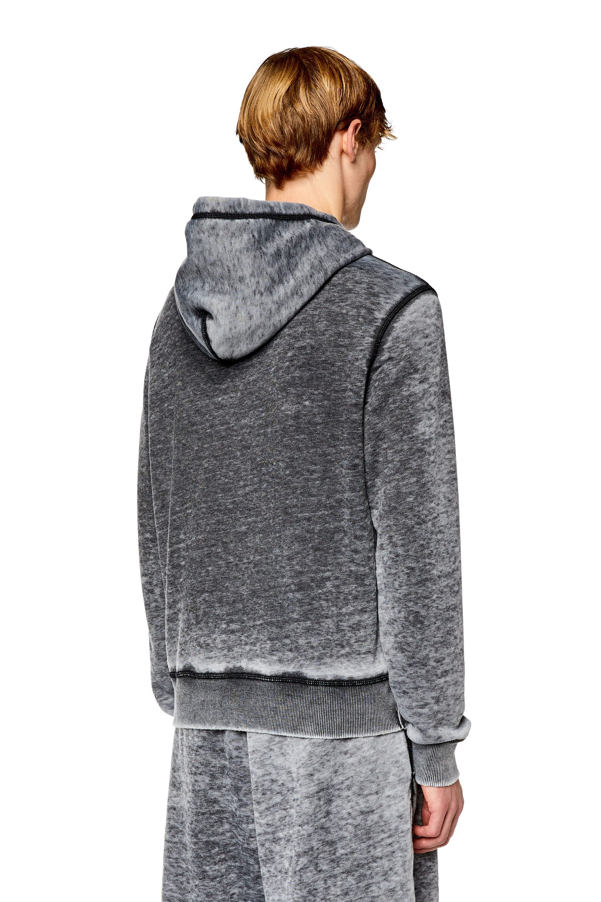 Diesel - S-GINN-HOOD-L1, Black - Image 4