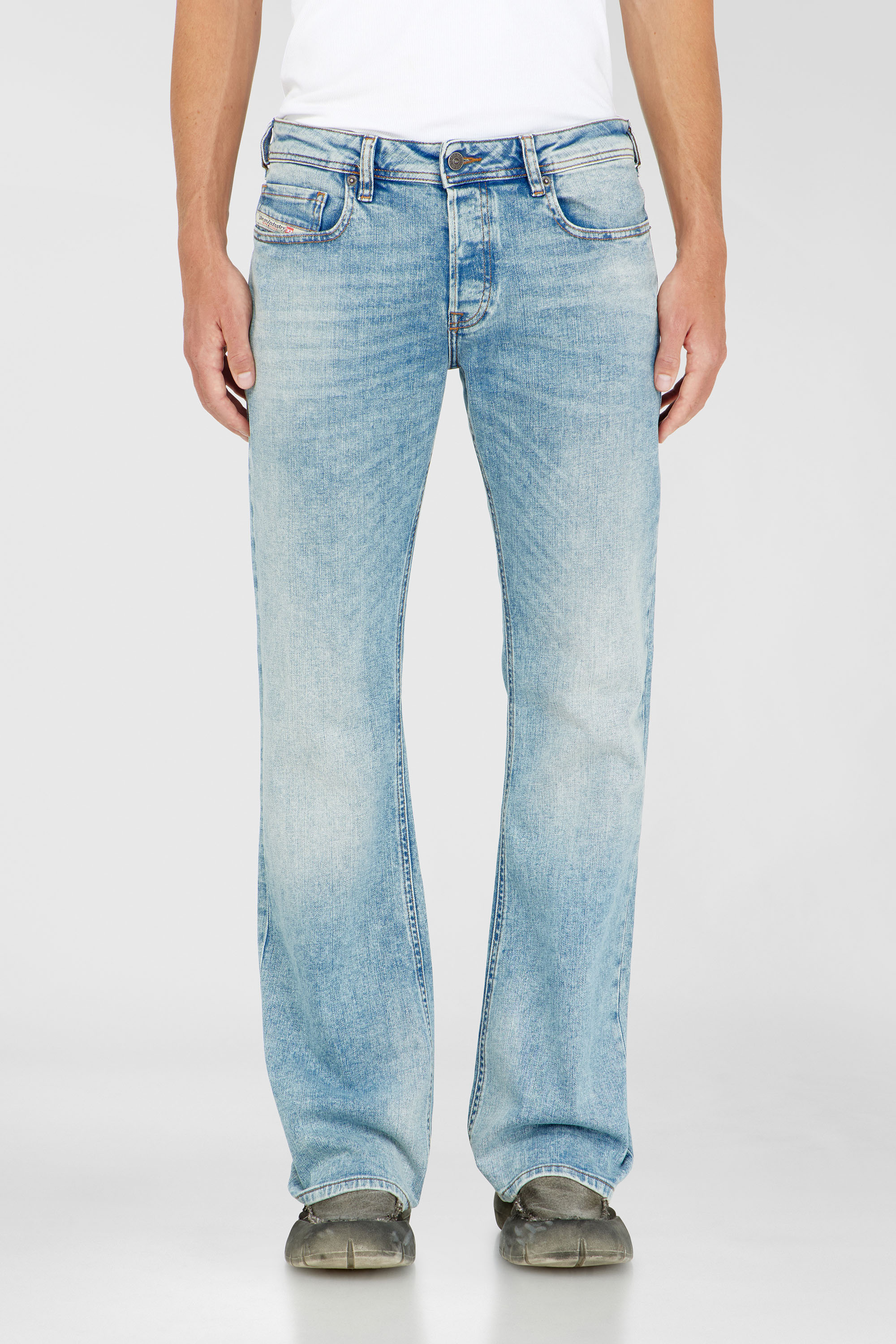 Diesel - Man's Bootcut Jeans 2007 Zatiny 0DBDV, Light Blue - 1