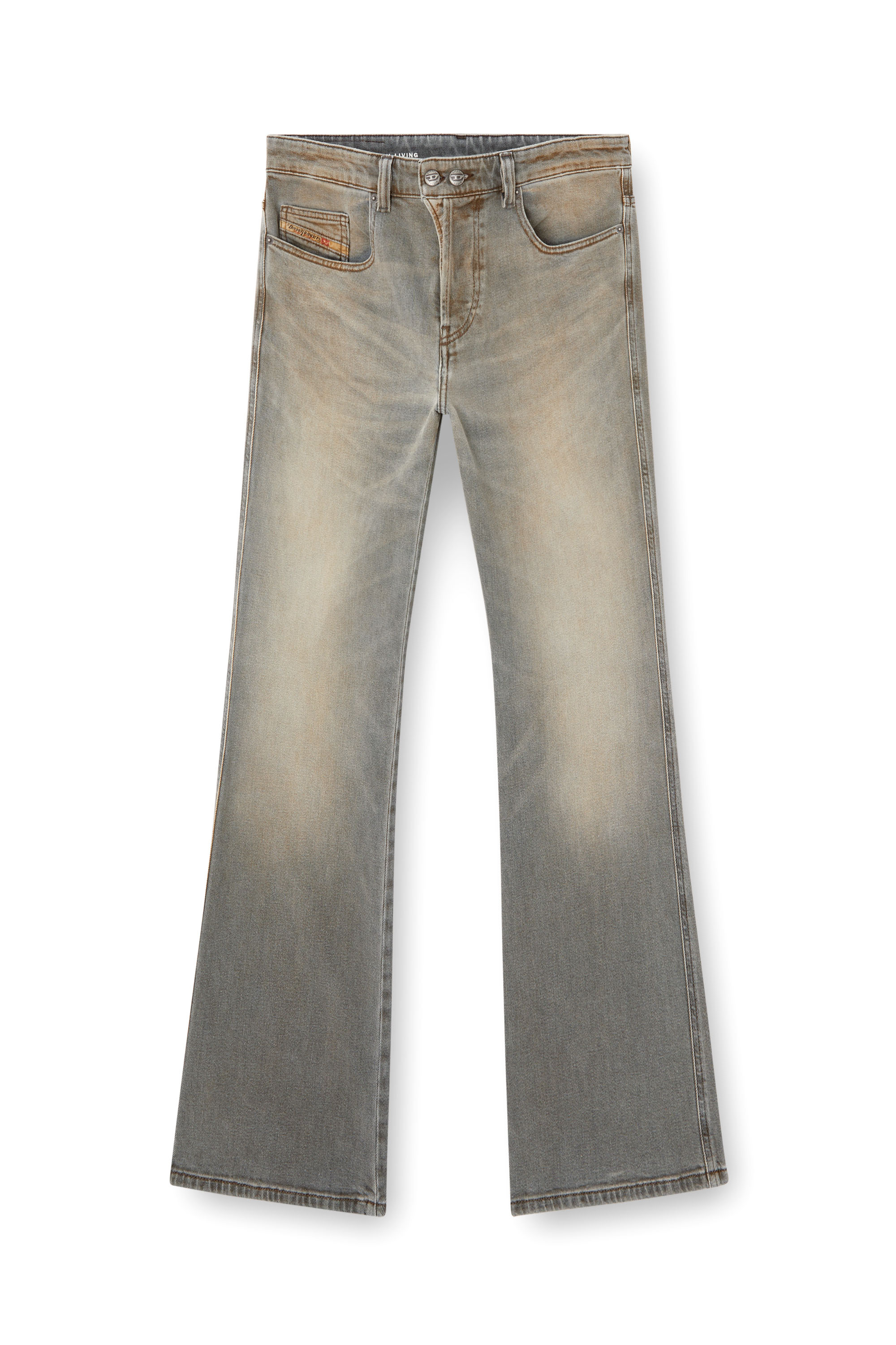 Bootcut Jeans 1998 D-Buck 09L37, Light Grey