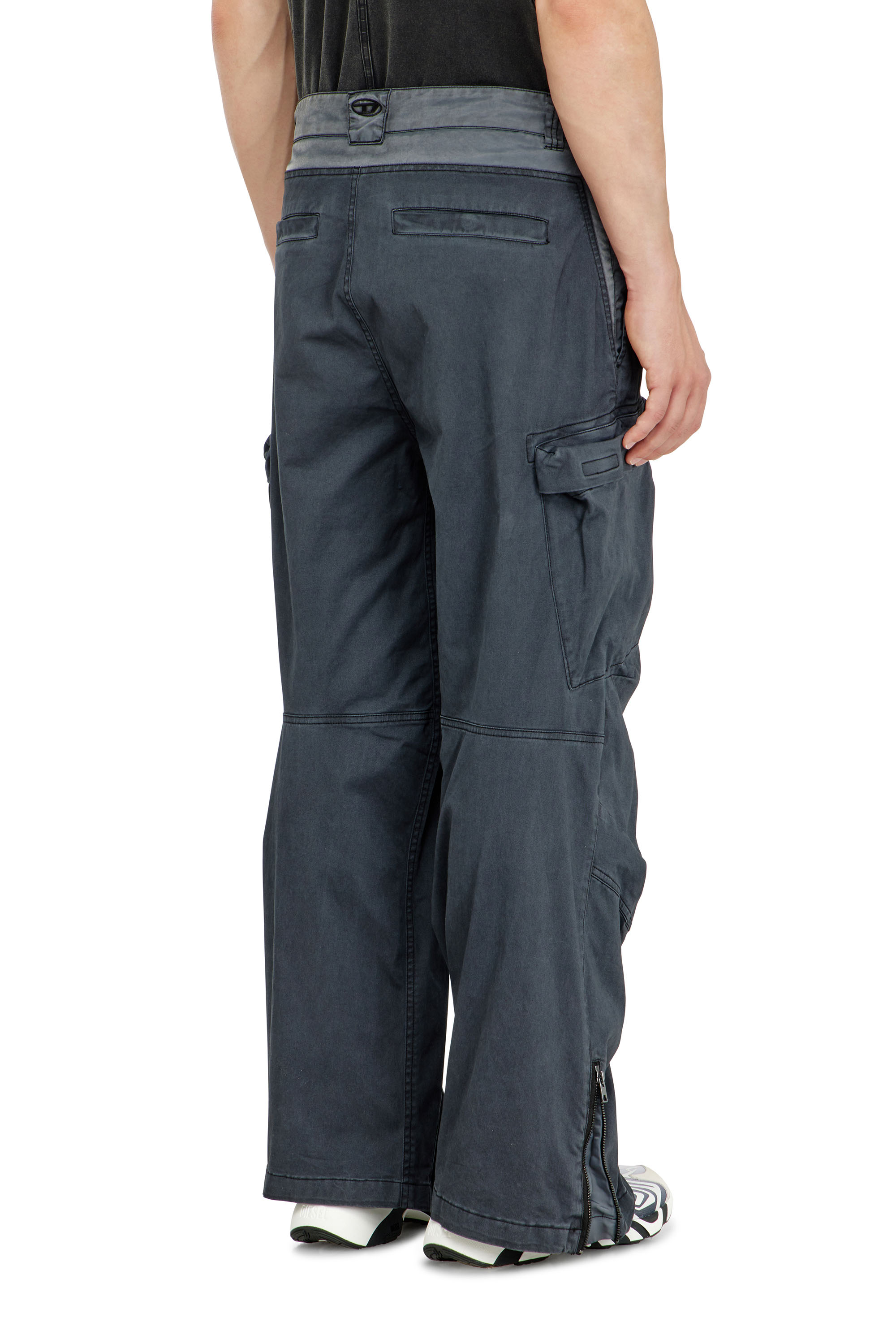 Diesel - P-DELLS, Man's Cargo pants in cotton and nylon in null - 4