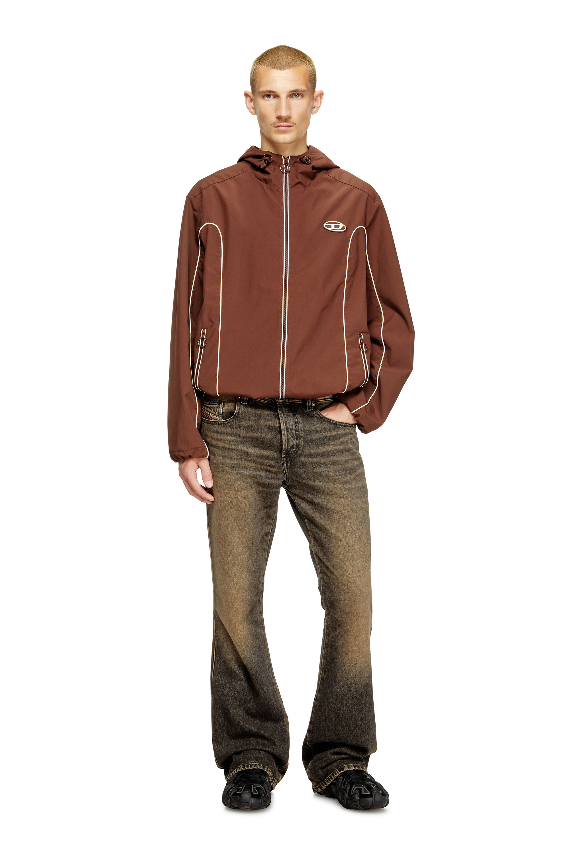 Diesel - Man's Bootcut Jeans 1998 D-Buck 007AX, Black/Dark grey - 4