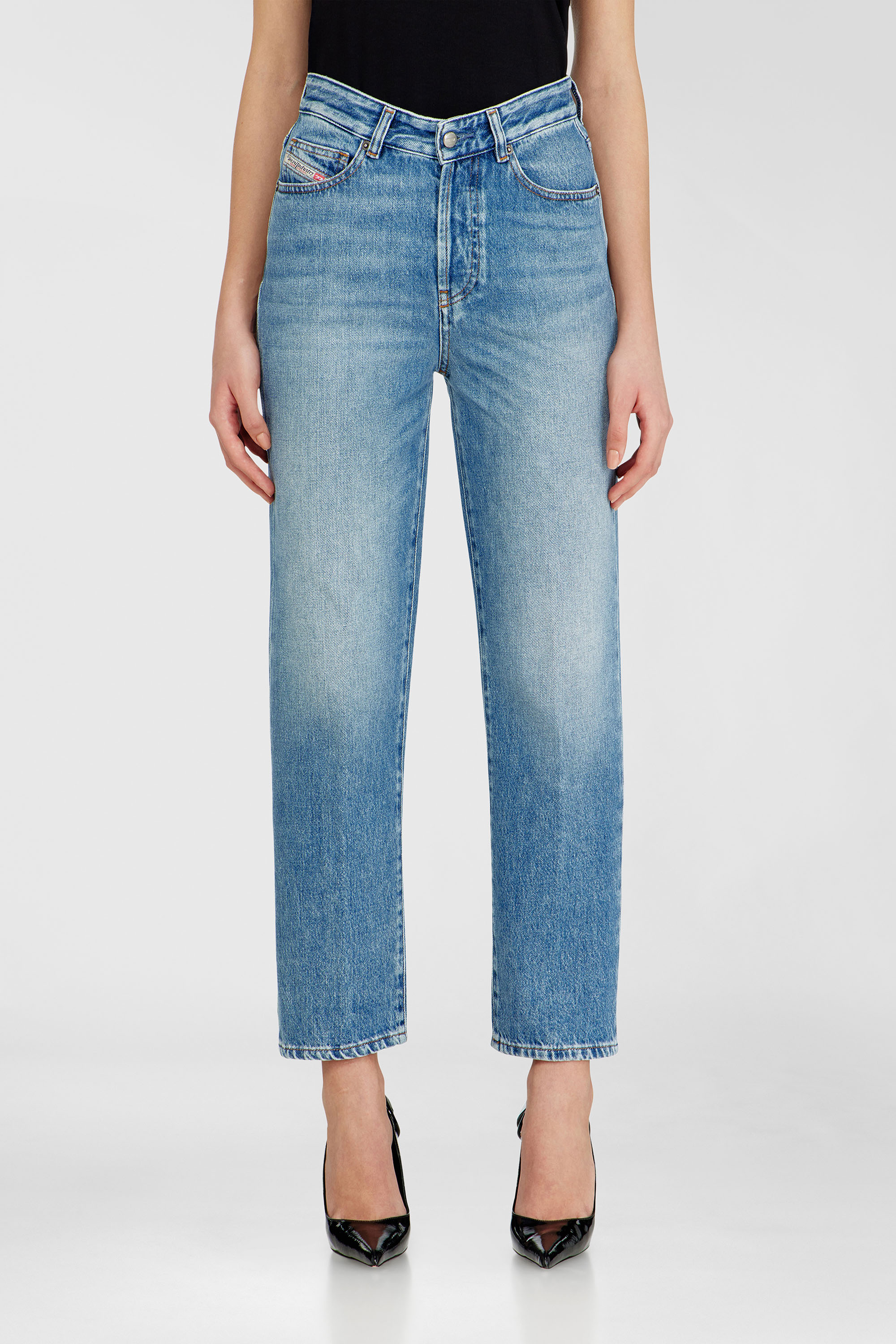 Diesel - Woman's Regular Jeans 1981 D-Went 09Q07, Light Blue - 1
