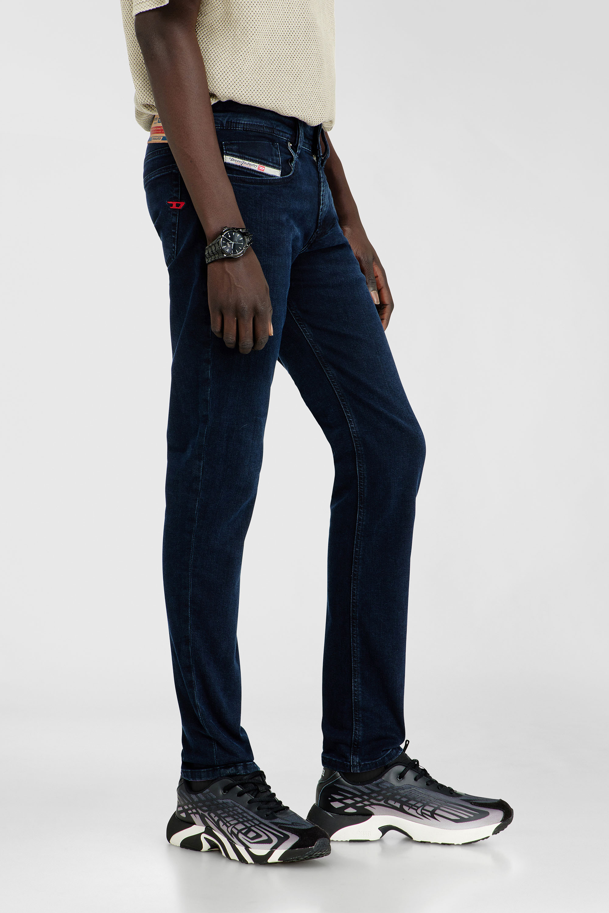 Diesel - Man's Skinny Jeans 1979 Sleenker 0KBBG, Dark Blue - 7