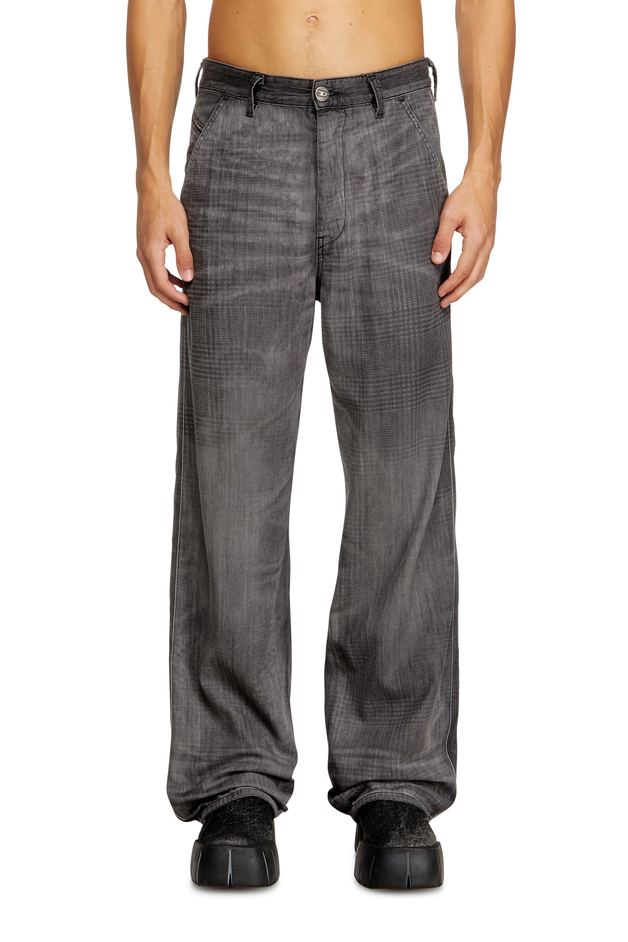 Diesel - Unisex's Regular Jeans D-Phant-chino 068UJ, Grey - 2