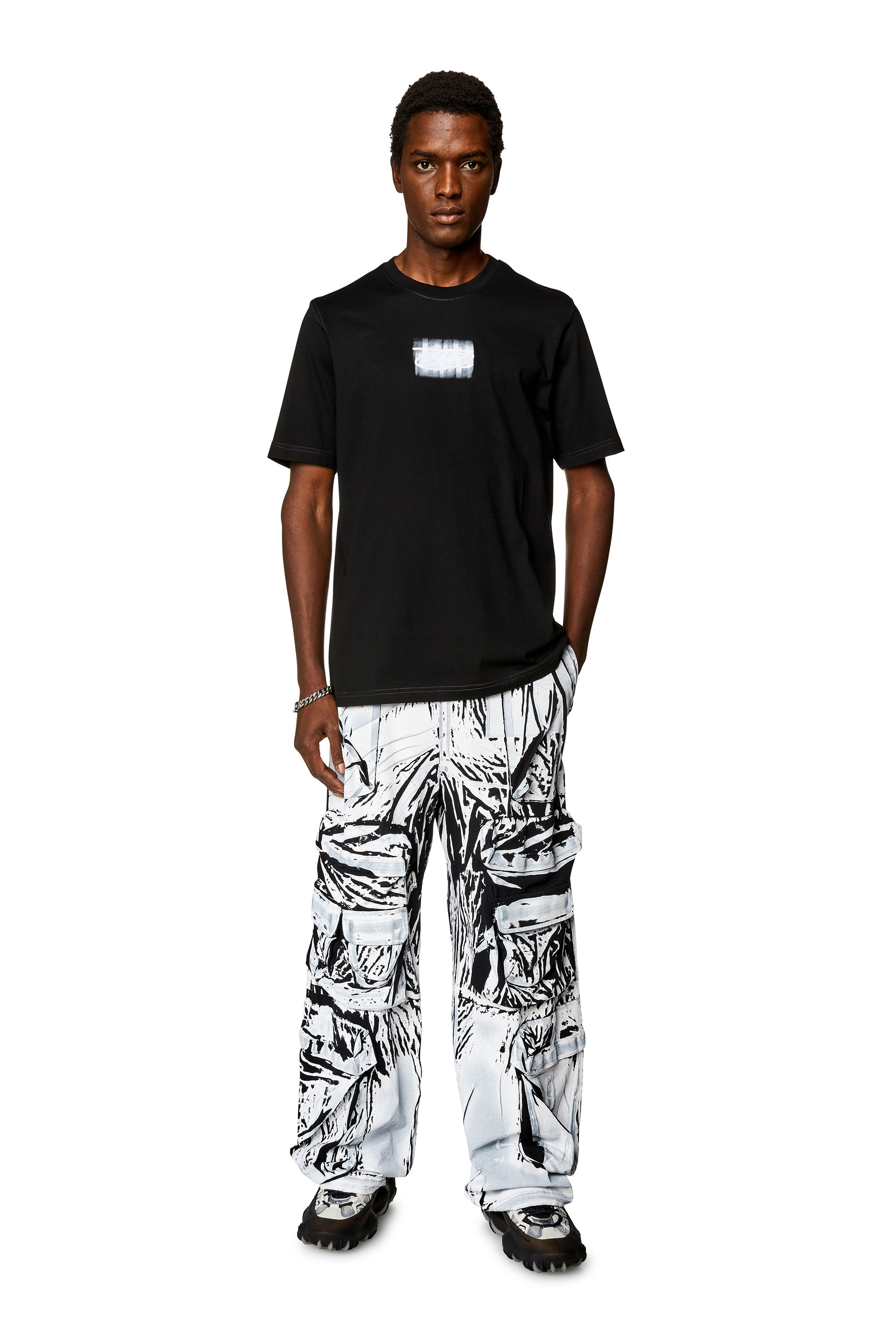 Diesel - T-JUST-N4, Black - Image 2