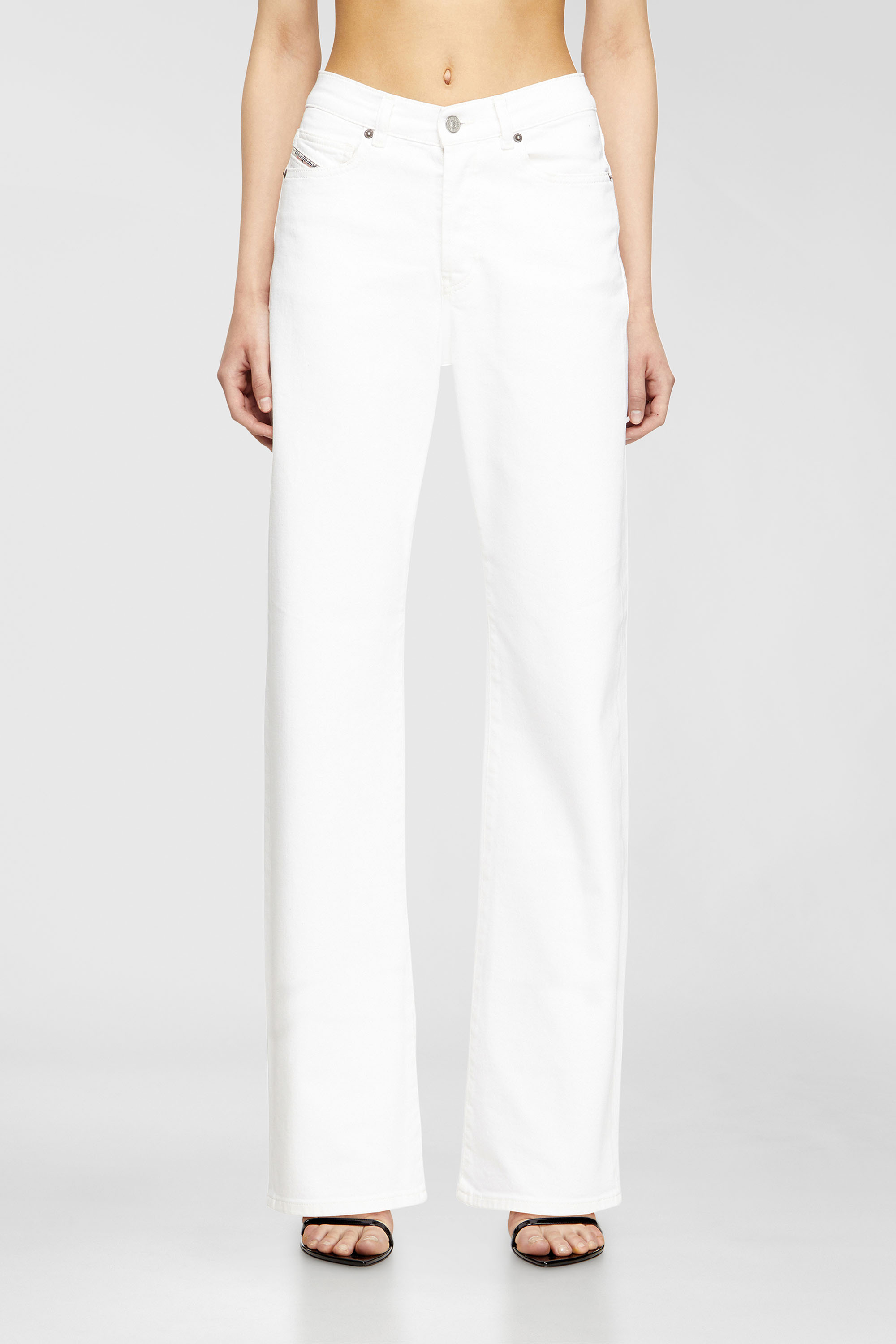Diesel - Woman's Regular Jeans 1971 D-Sent 09K05, White - 1