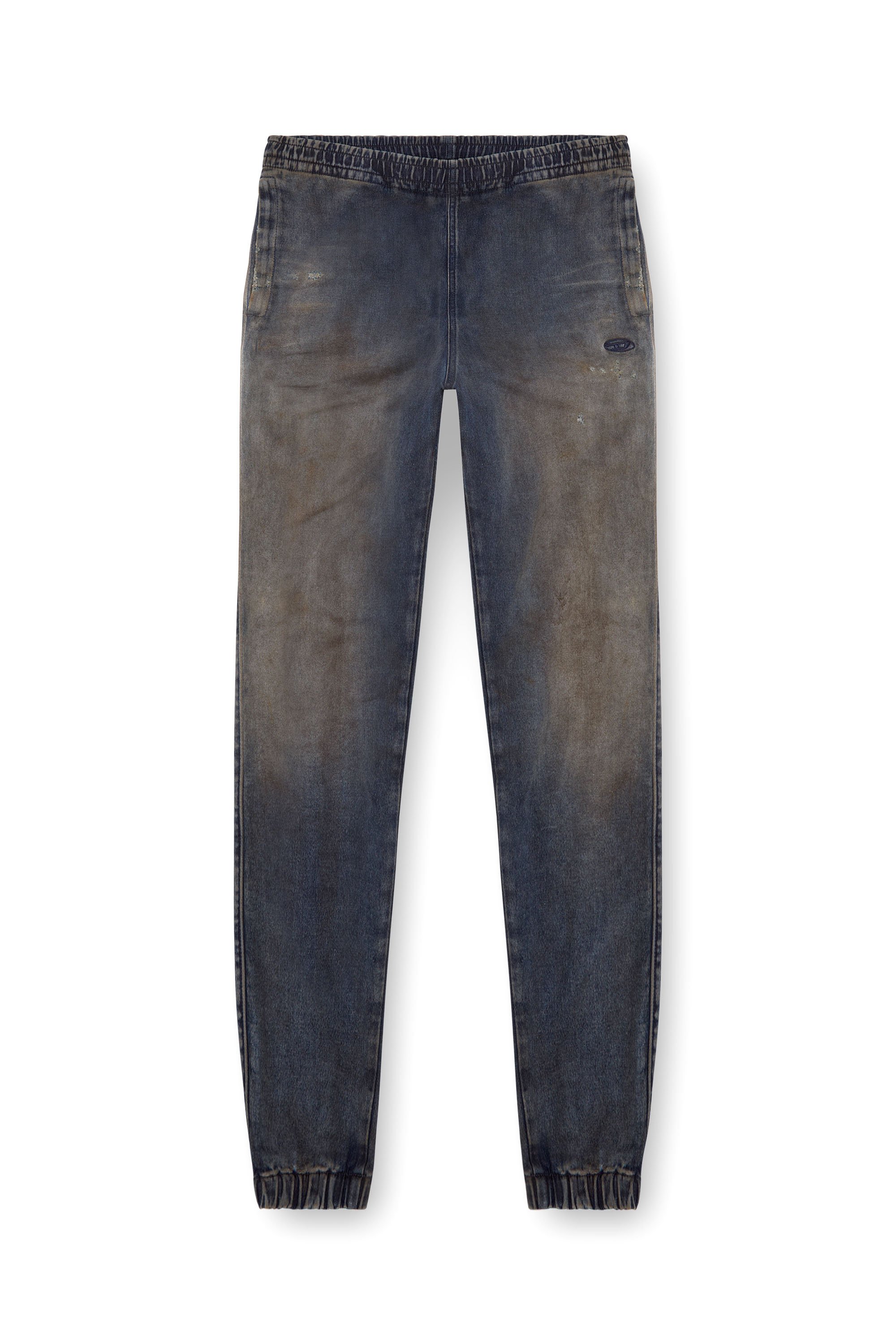 Diesel - Man's Slim D-Labb Track denim 068LV, Dark Blue - 3