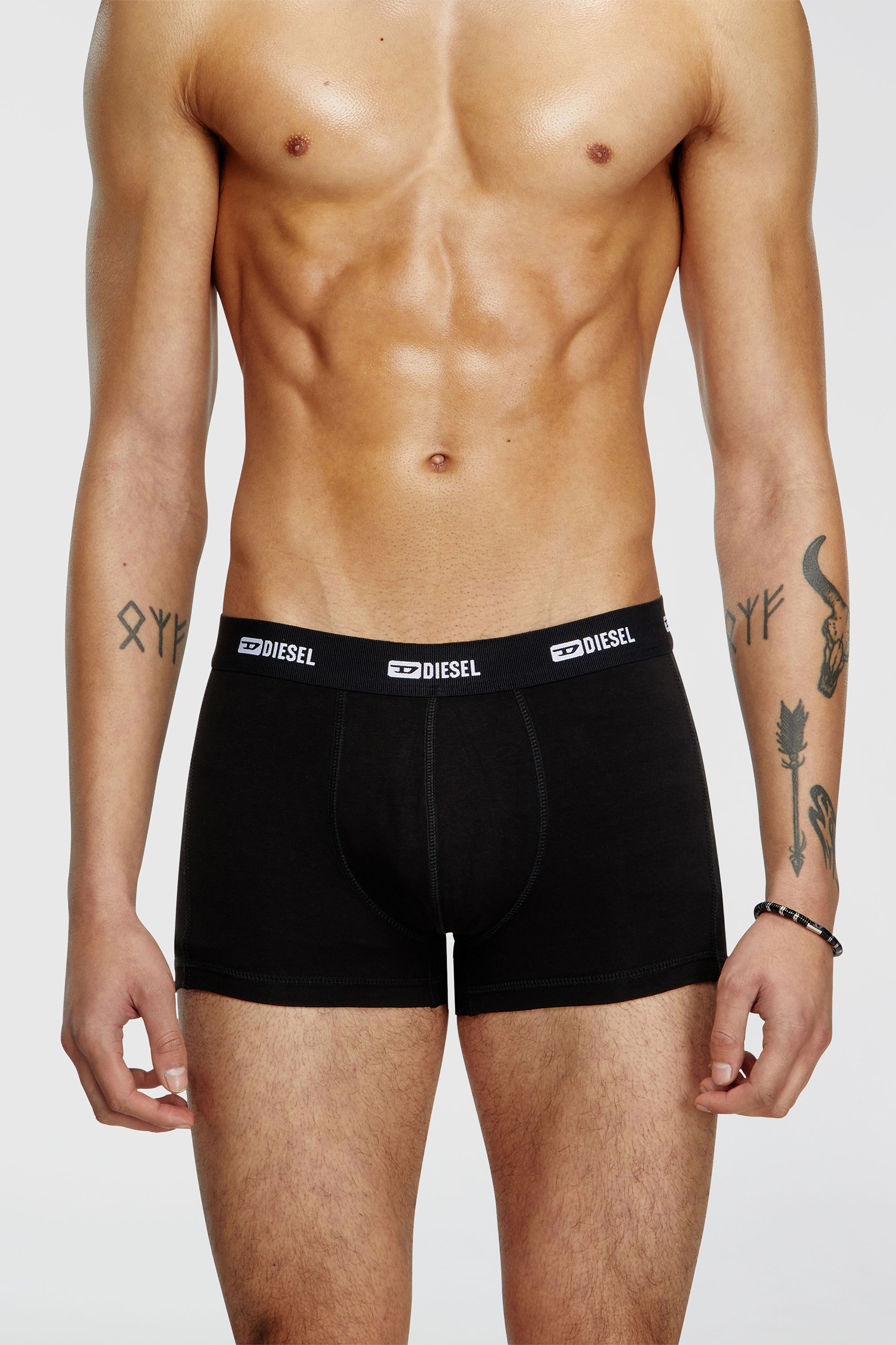 Diesel - DAMIEN-UTLT-3PACK, Man's Three-pack of boxer briefs in Black - 2