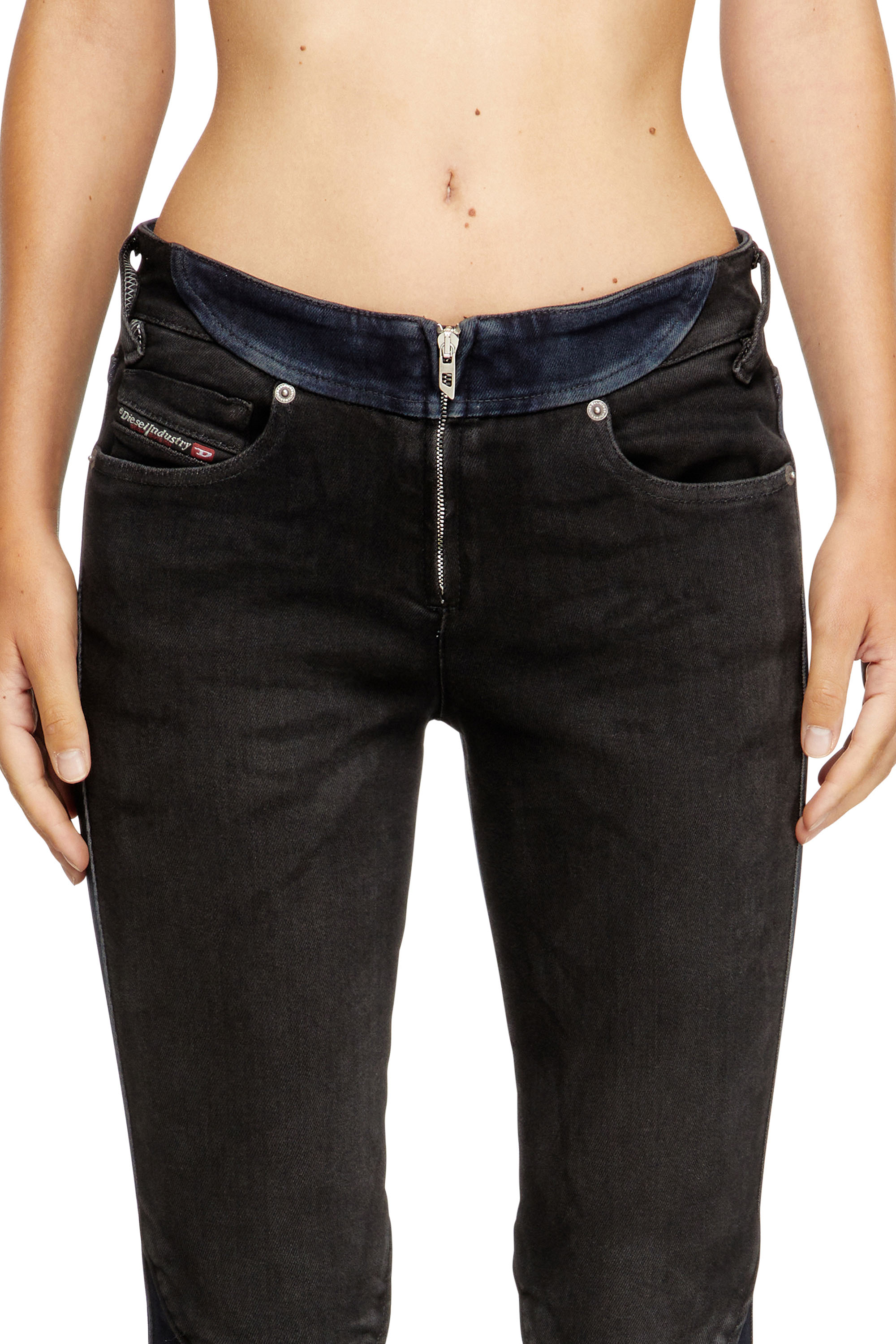 Diesel - Woman's Slim Jeans D-Bikee 09M92, Dark Blue - 5