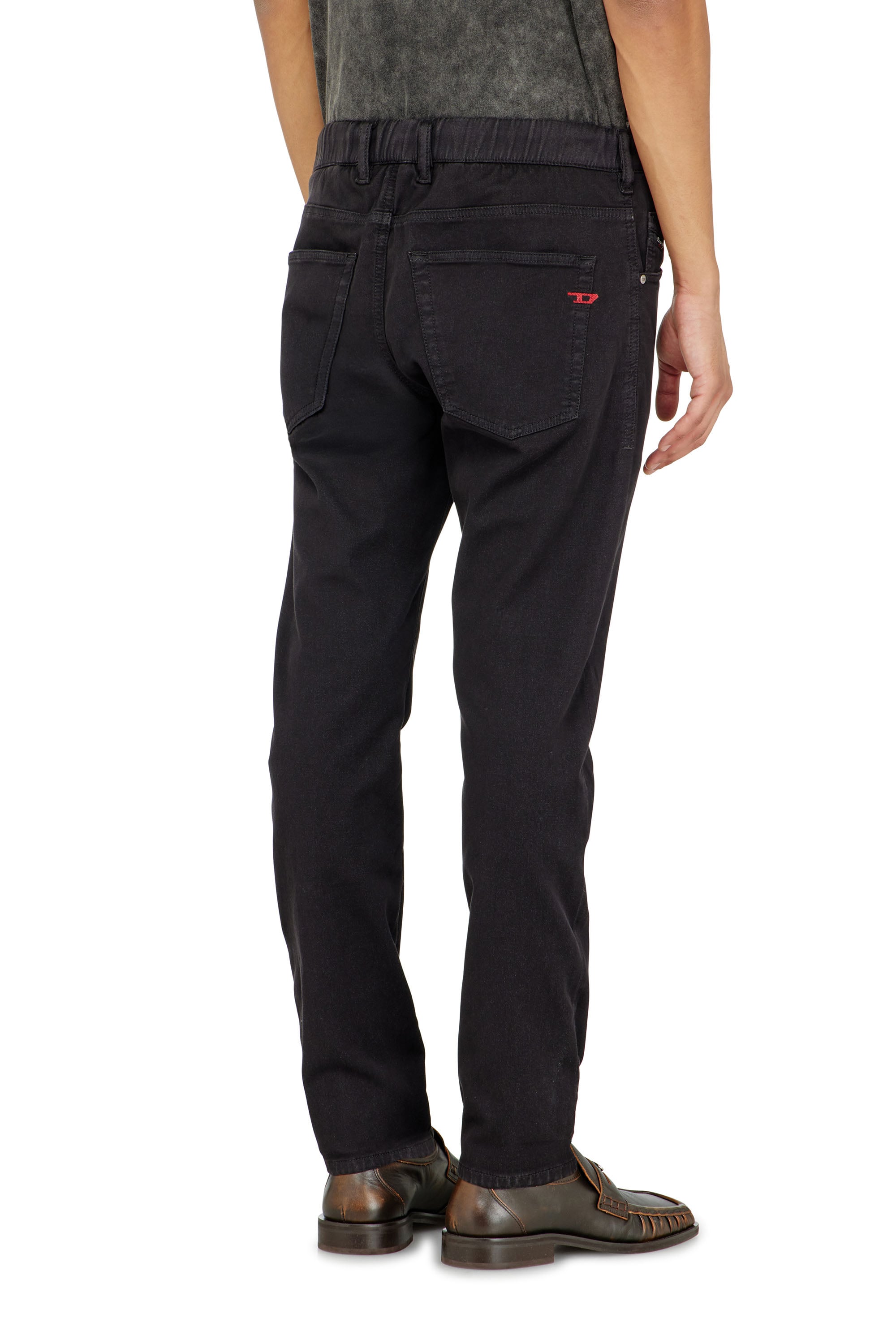 Diesel - Man's Regular 2032 D-Krooley-BW Joggjeans&reg; 068NH, Black/Dark grey - 4