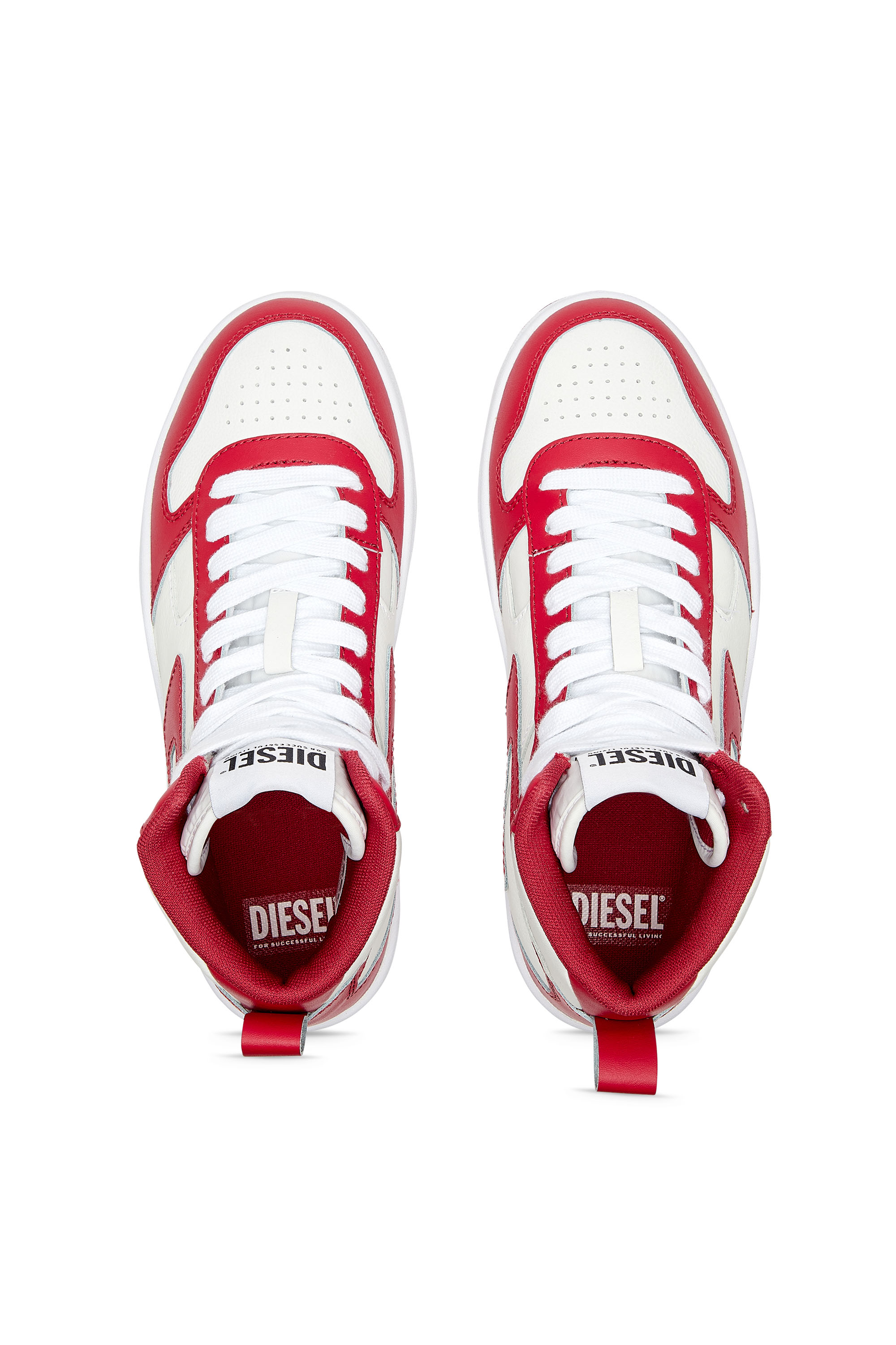 Diesel - S-UKIYO V2 MID W, White/Red - Image 5