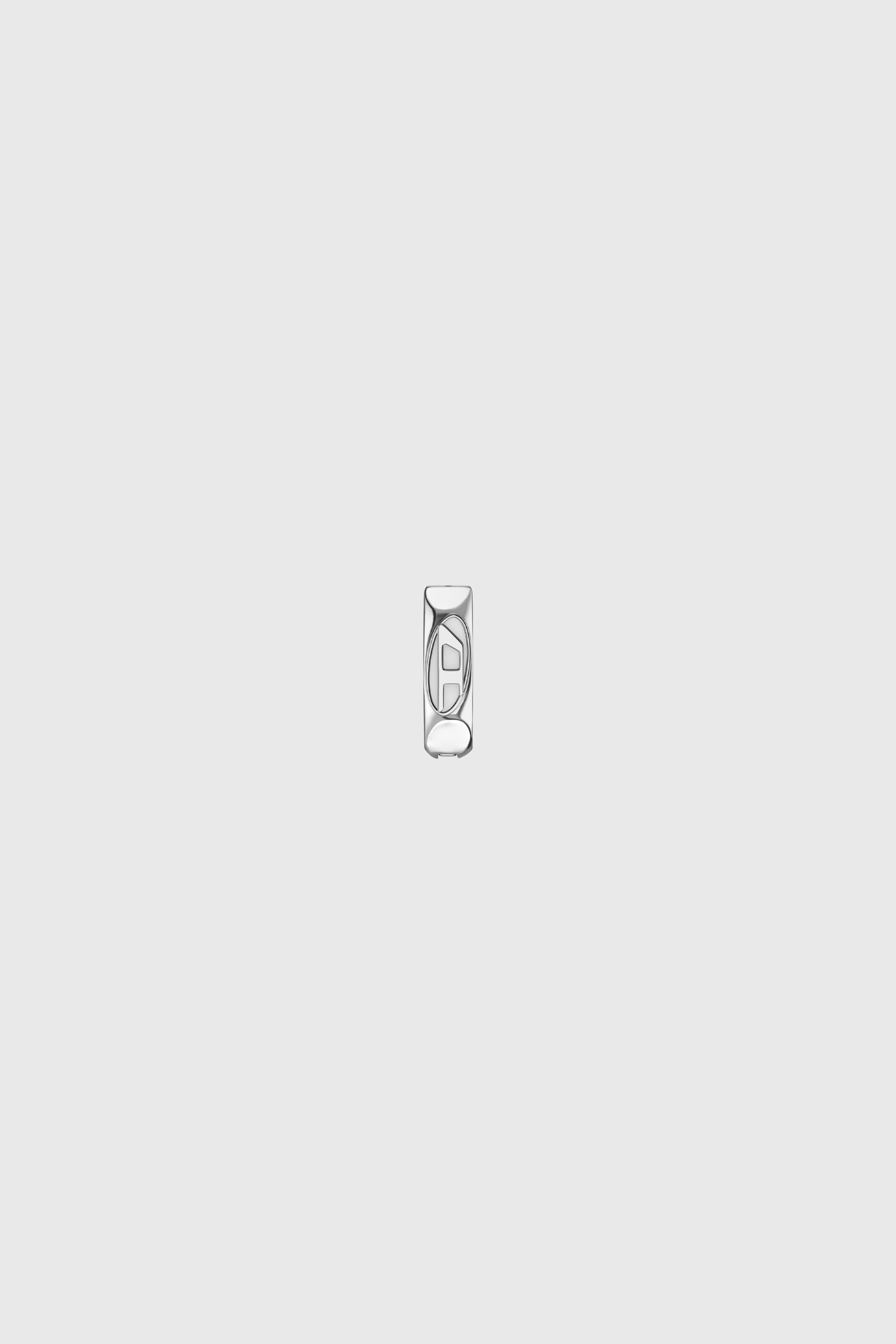 Diesel - DX1692040 JEWELLERY, Unisex's Stainless steel single hoop earring in Silver - 1