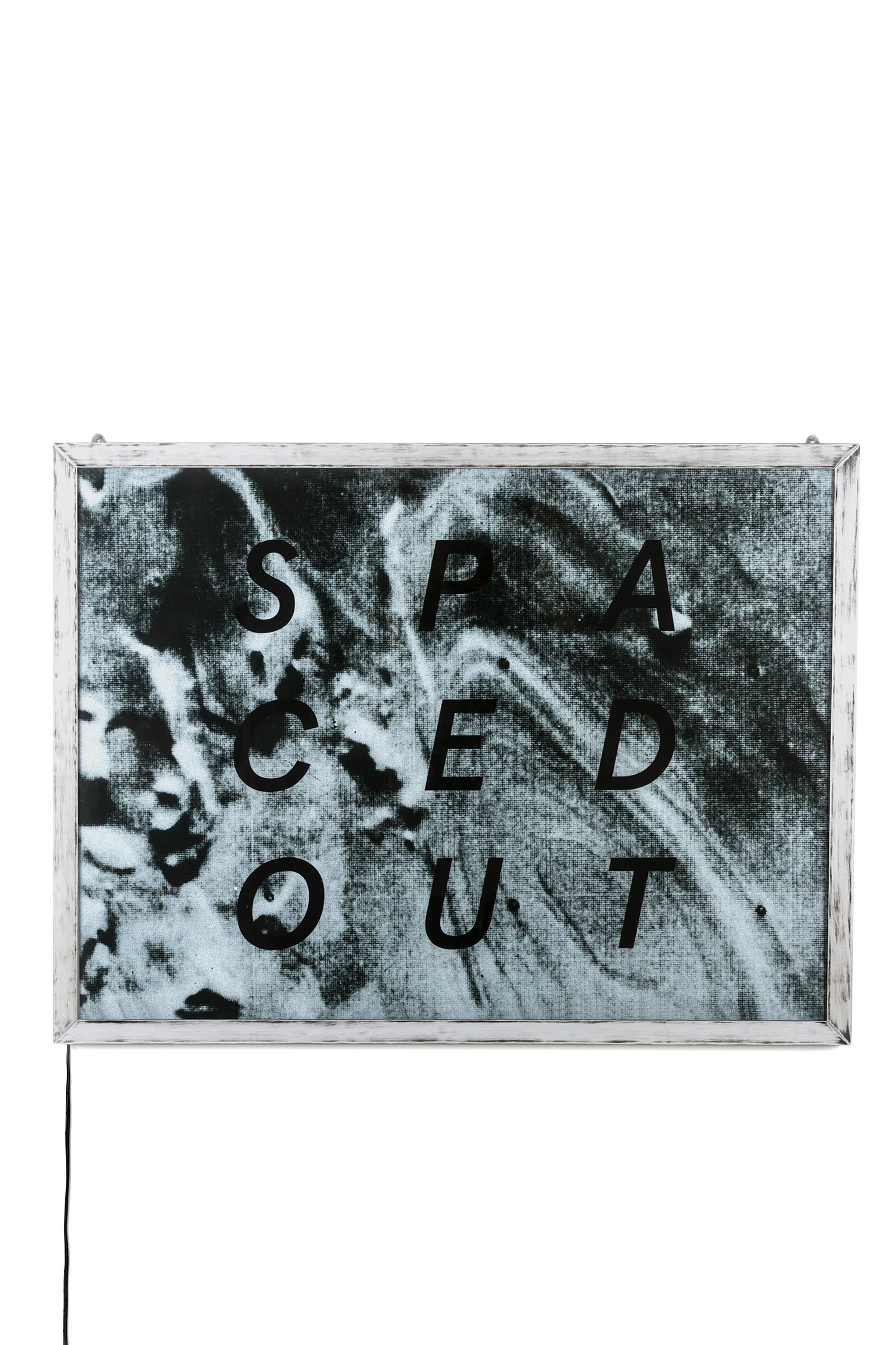 Diesel - 11030 FRAME IT!, Unisex's Poster "Spaced out" in White - 1