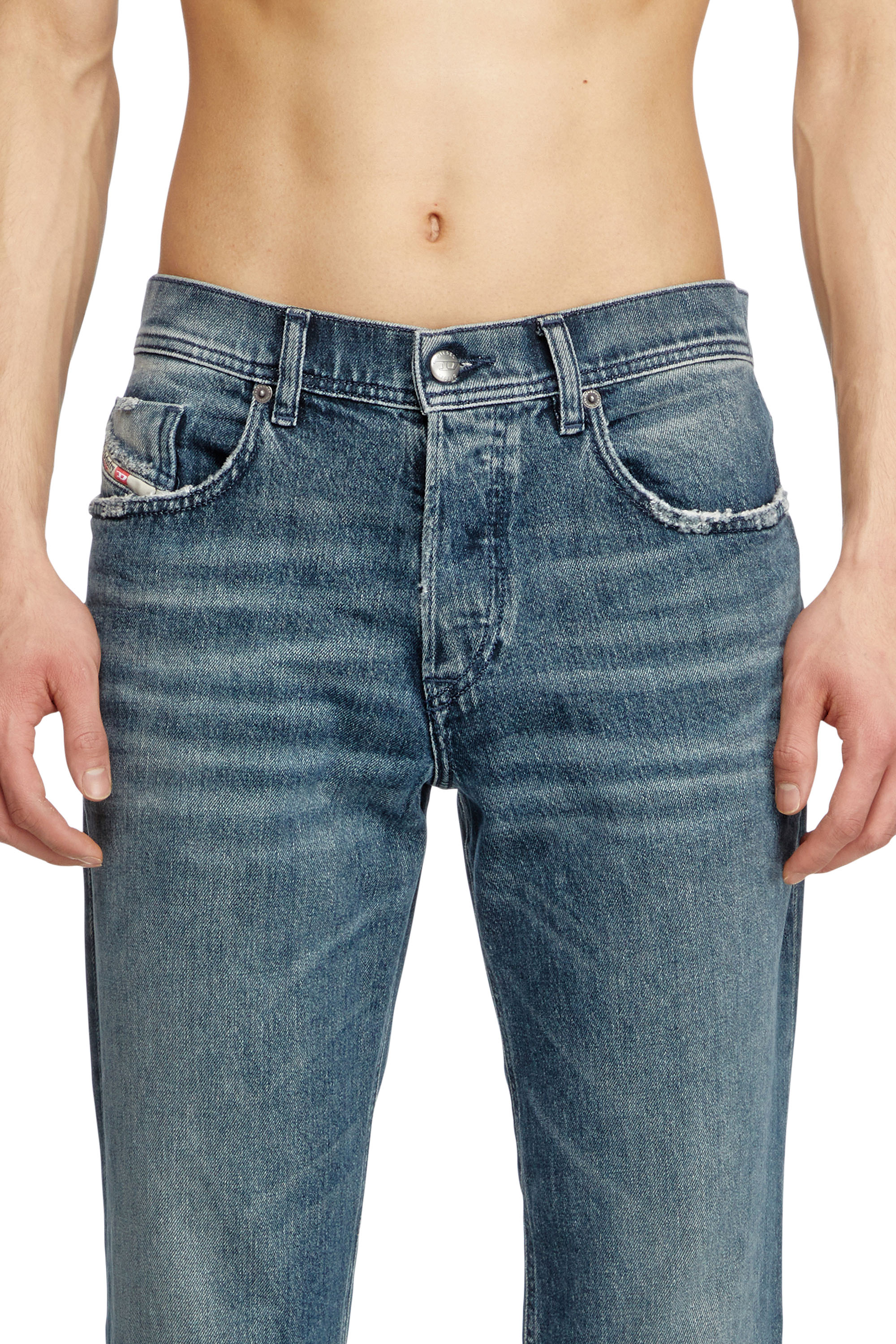 Regular Jeans 2023 D-Finitive 007Y7, Medium blue Diesel - Man's Regular Jeans 2023 D-Finitive 007Y7, Medium blue - 5