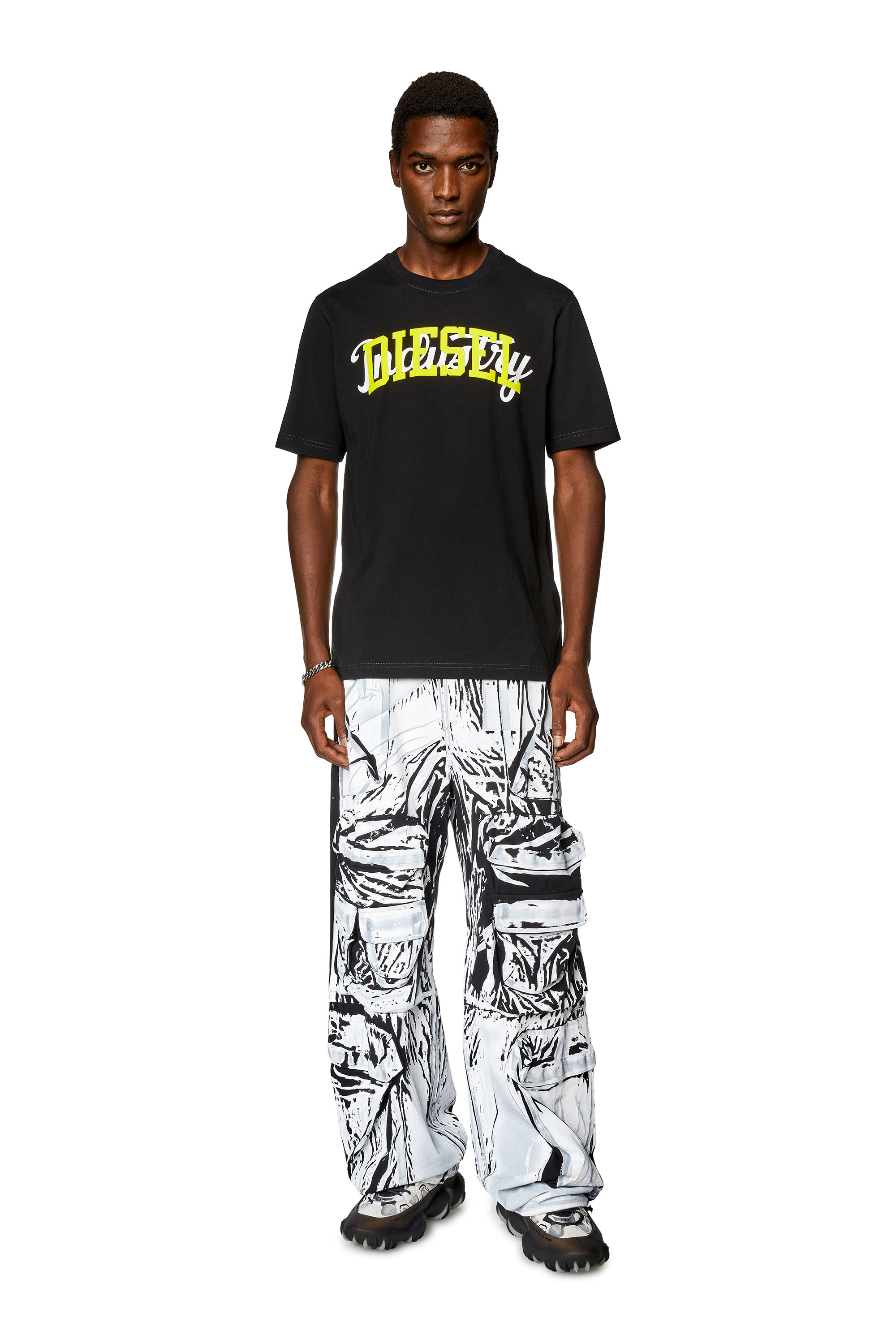 Diesel - T-JUST-N10, Black - Image 2