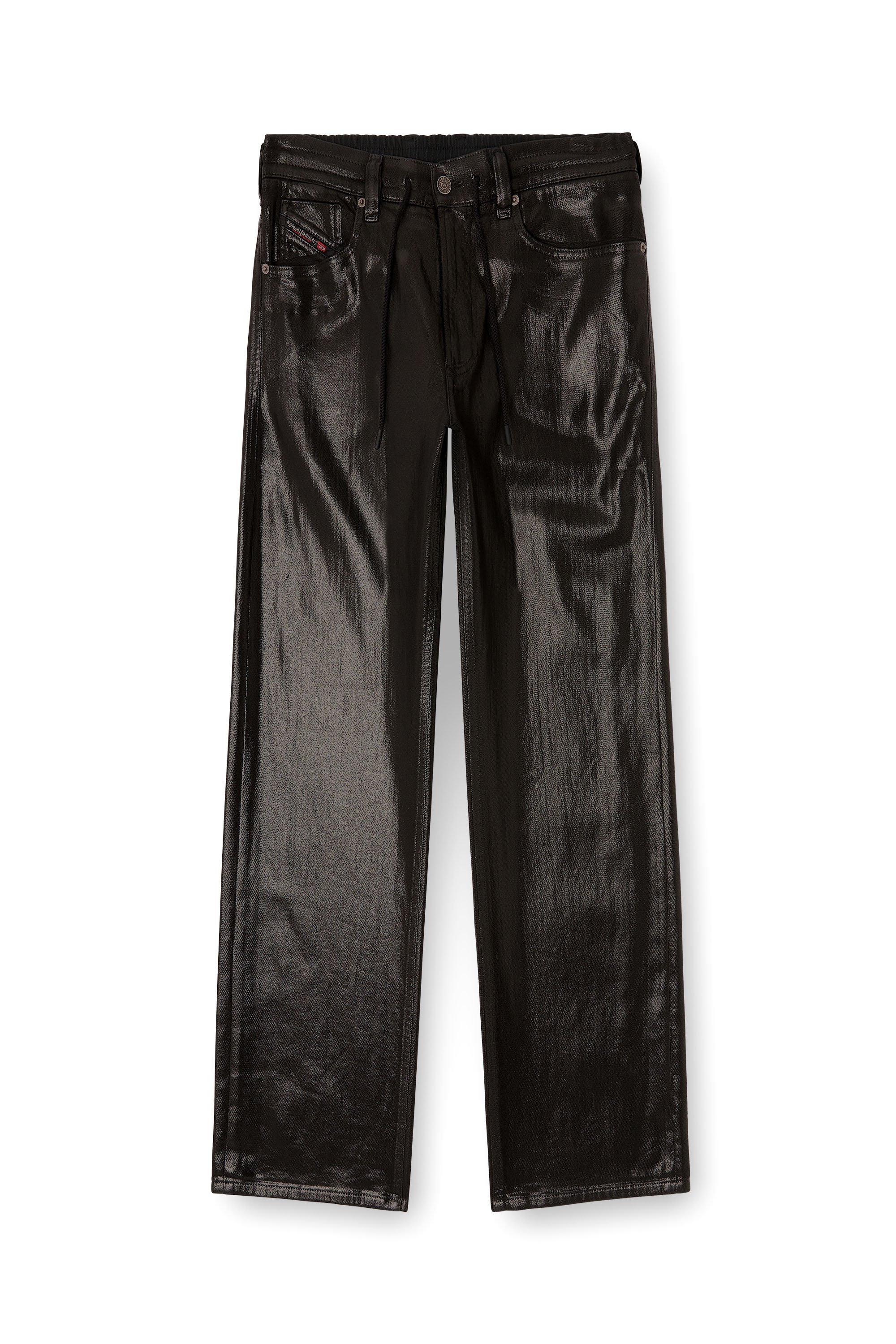 Diesel - Man's Relaxed 2080 D-Reel Joggjeans® 068VD, Black/Dark grey - 3