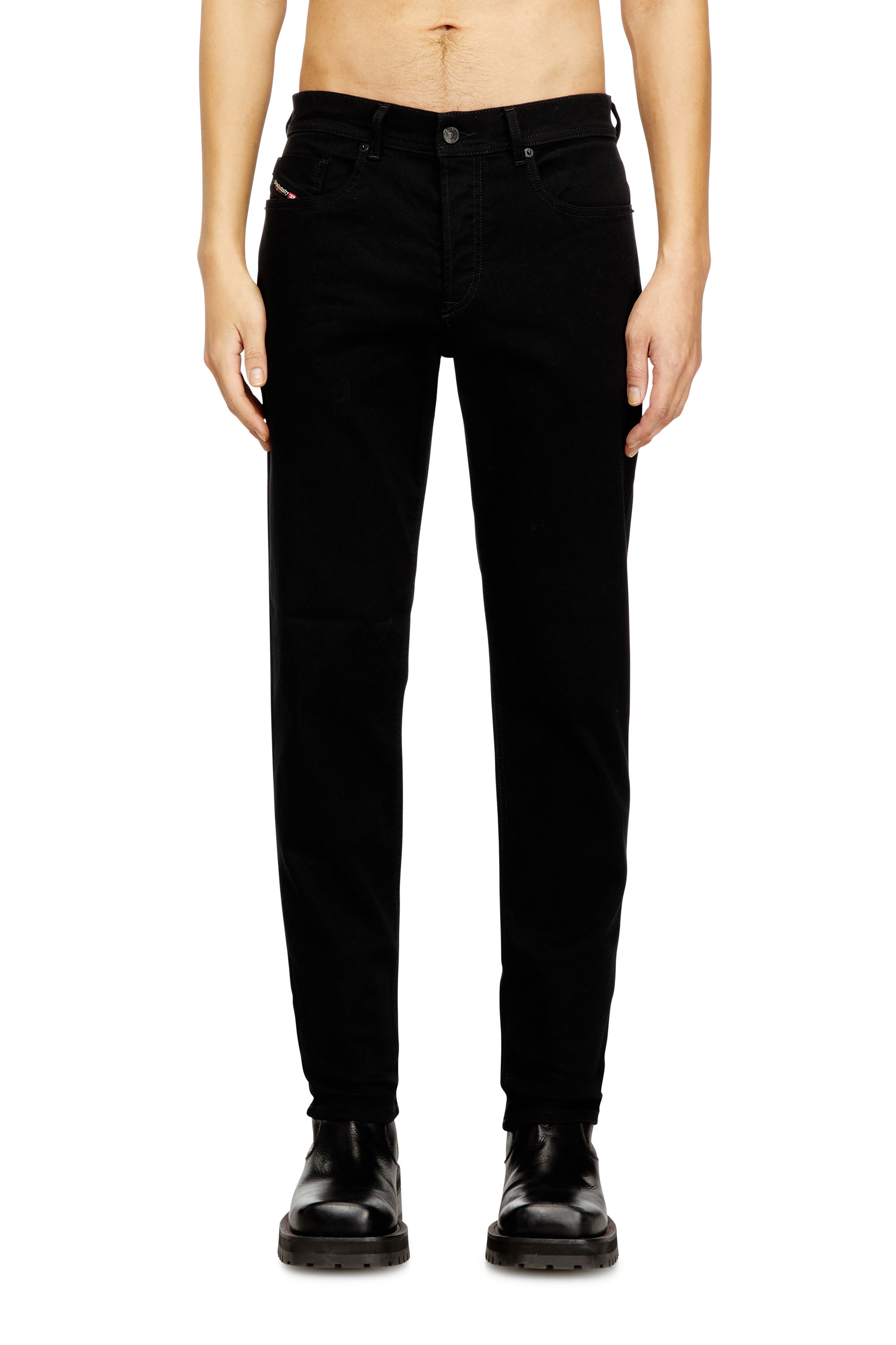 Diesel - Man's Regular Jeans 2023 D-Finitive 069YP, Black/Dark grey - 1