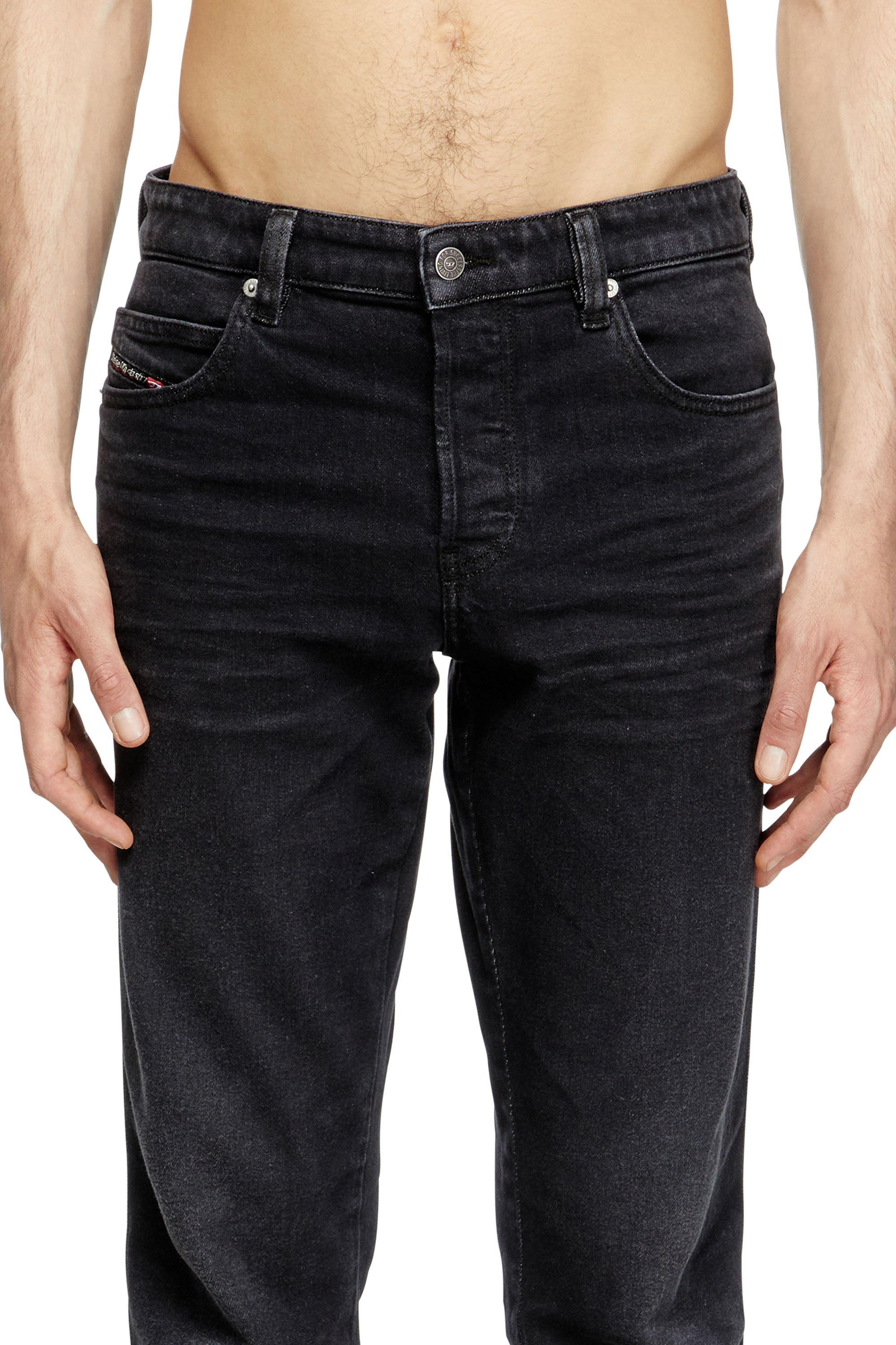 Diesel - Man's Slim Jeans 1993 D-Vyl 0DBEG, Black/Dark grey - 5