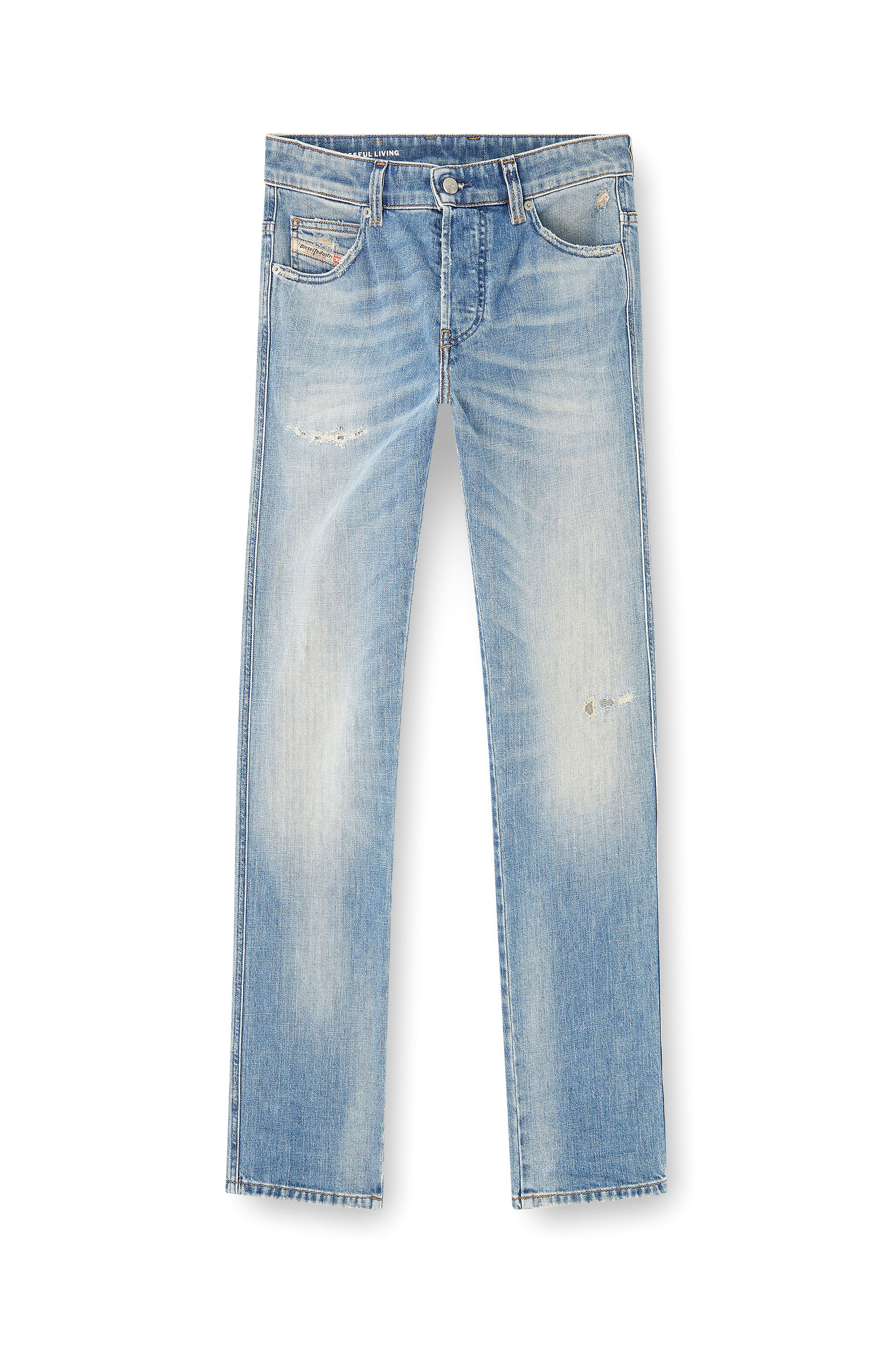 Diesel - Man's Slim Jeans 1993 D-Vyl 09N34, Light Blue - 3