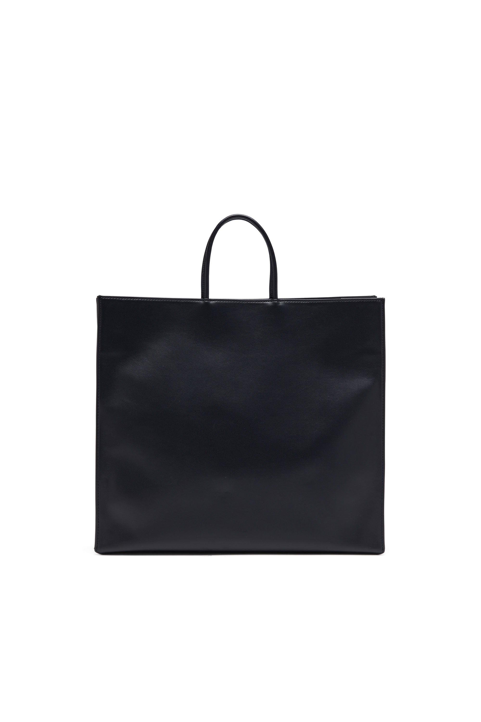 Diesel - DSL 3D TOTE EW X, Man's Dsl 3D-Recycled PU tote bag with embossed logo in Black - 2