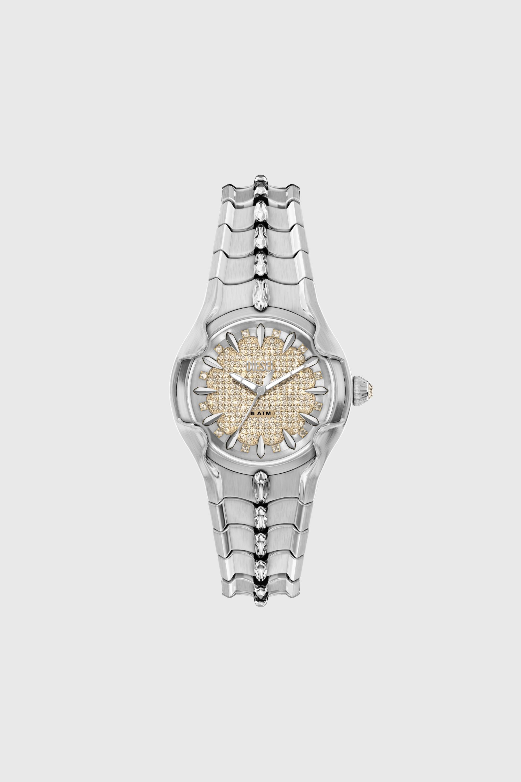Diesel - DZ5631 WATCH, Man's Vert Stainless Steel Watch in Silver - 1