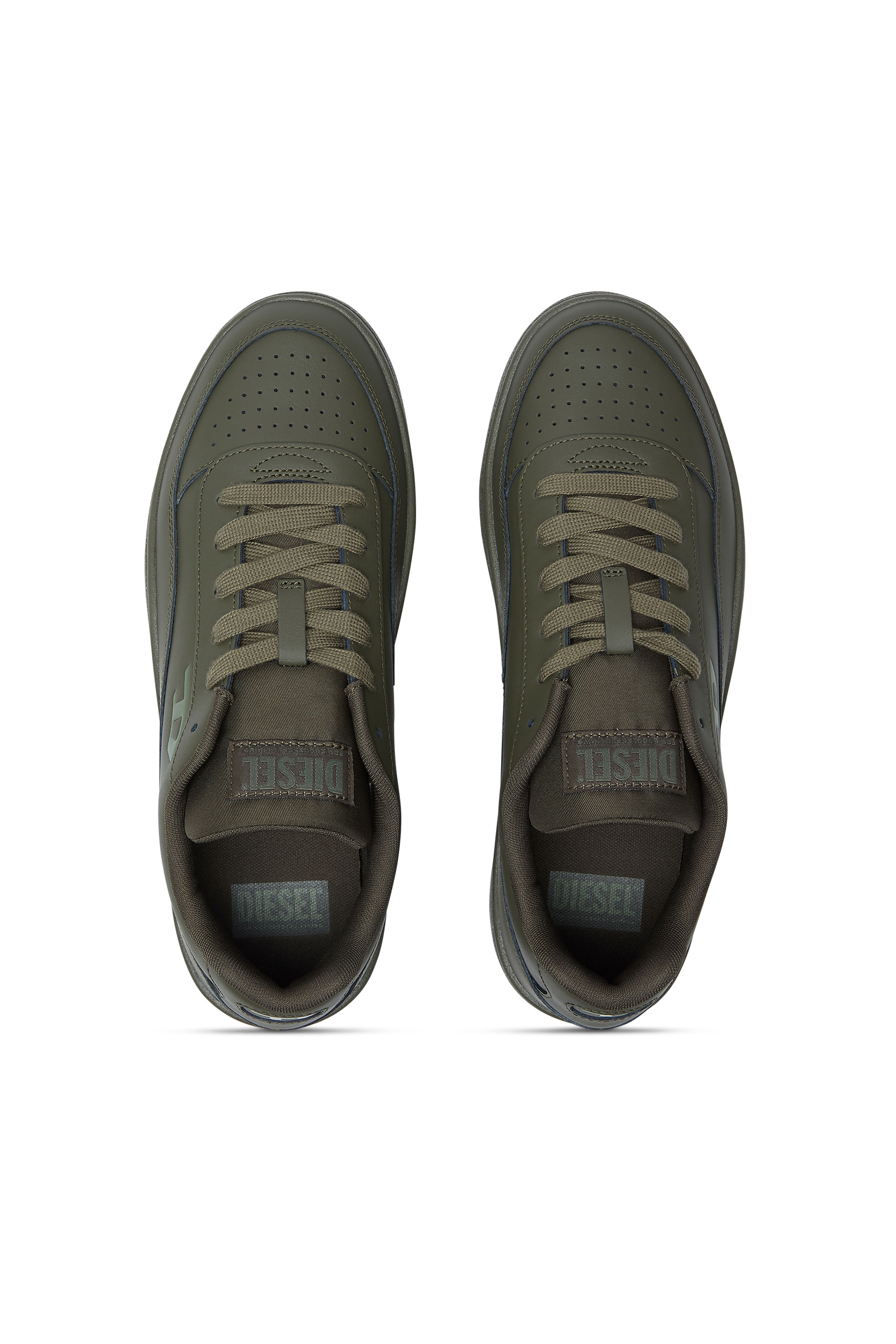 Diesel - S-TRACKER-D LOW, Man's S-Tracker-D-Low top sneaker in Olive Green - 4