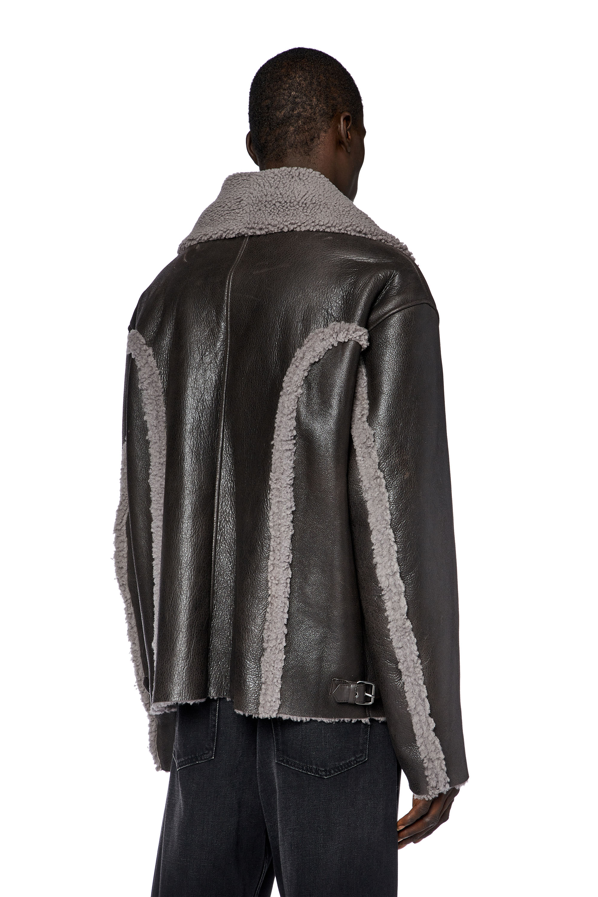 Diesel - L-BROWNY, Brown - Image 4