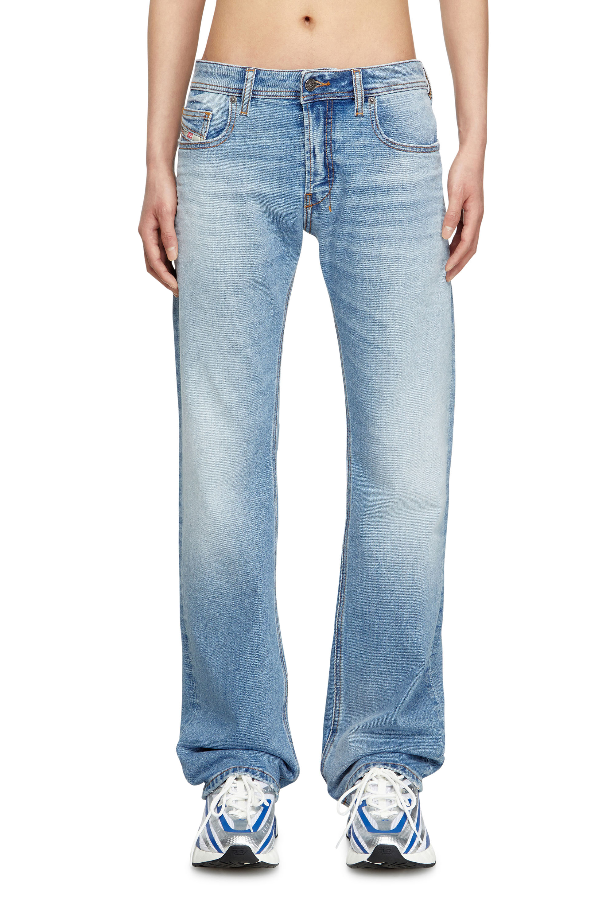 Diesel - Man's Bootcut Jeans 2007 Zatiny 0DBDV, Light Blue - 3