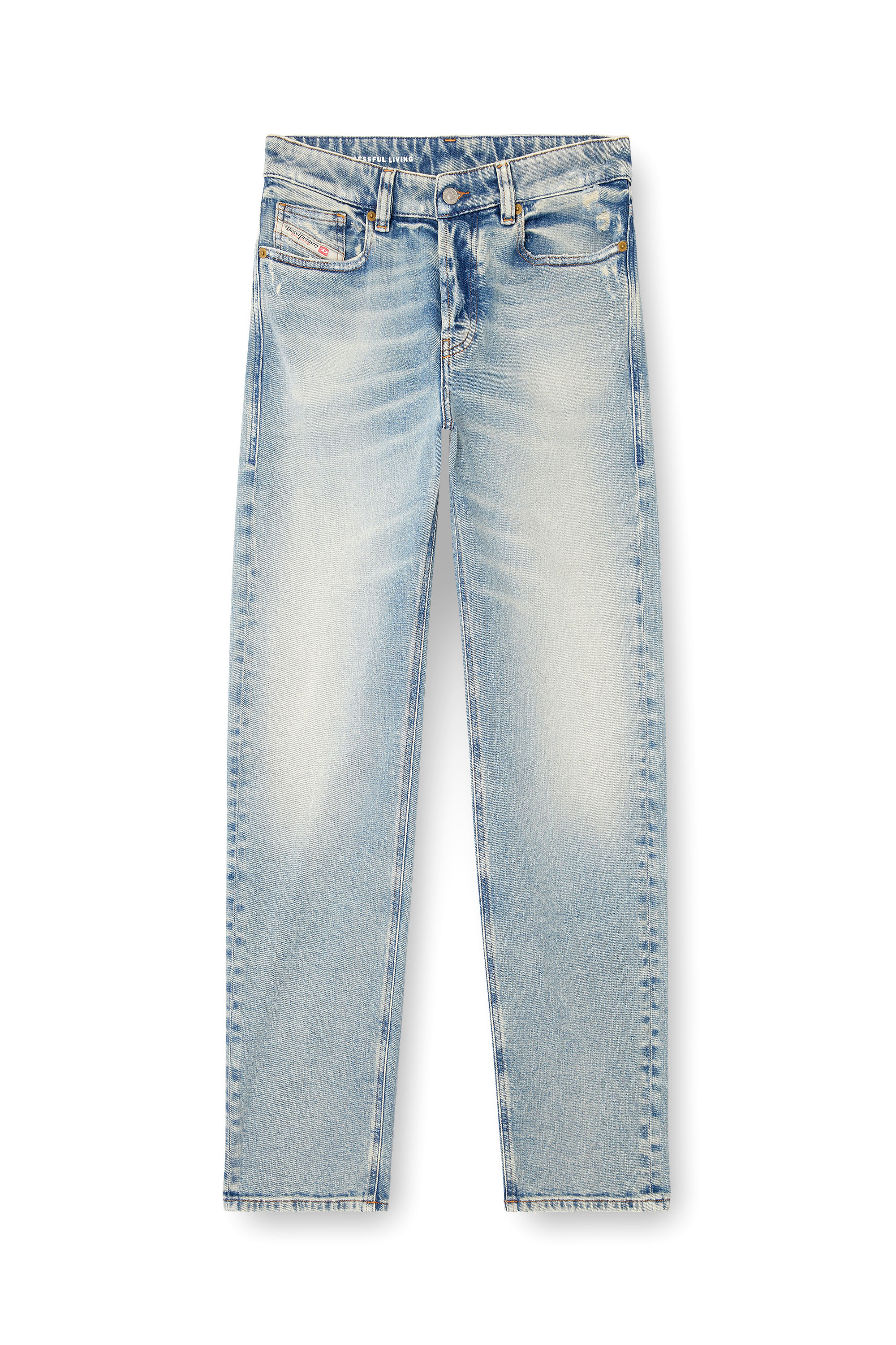 Regular Jeans 1988 D-Ark 09M21, Light Blue Diesel - Woman's Regular Jeans 1988 D-Ark 09M21, Light Blue - 2