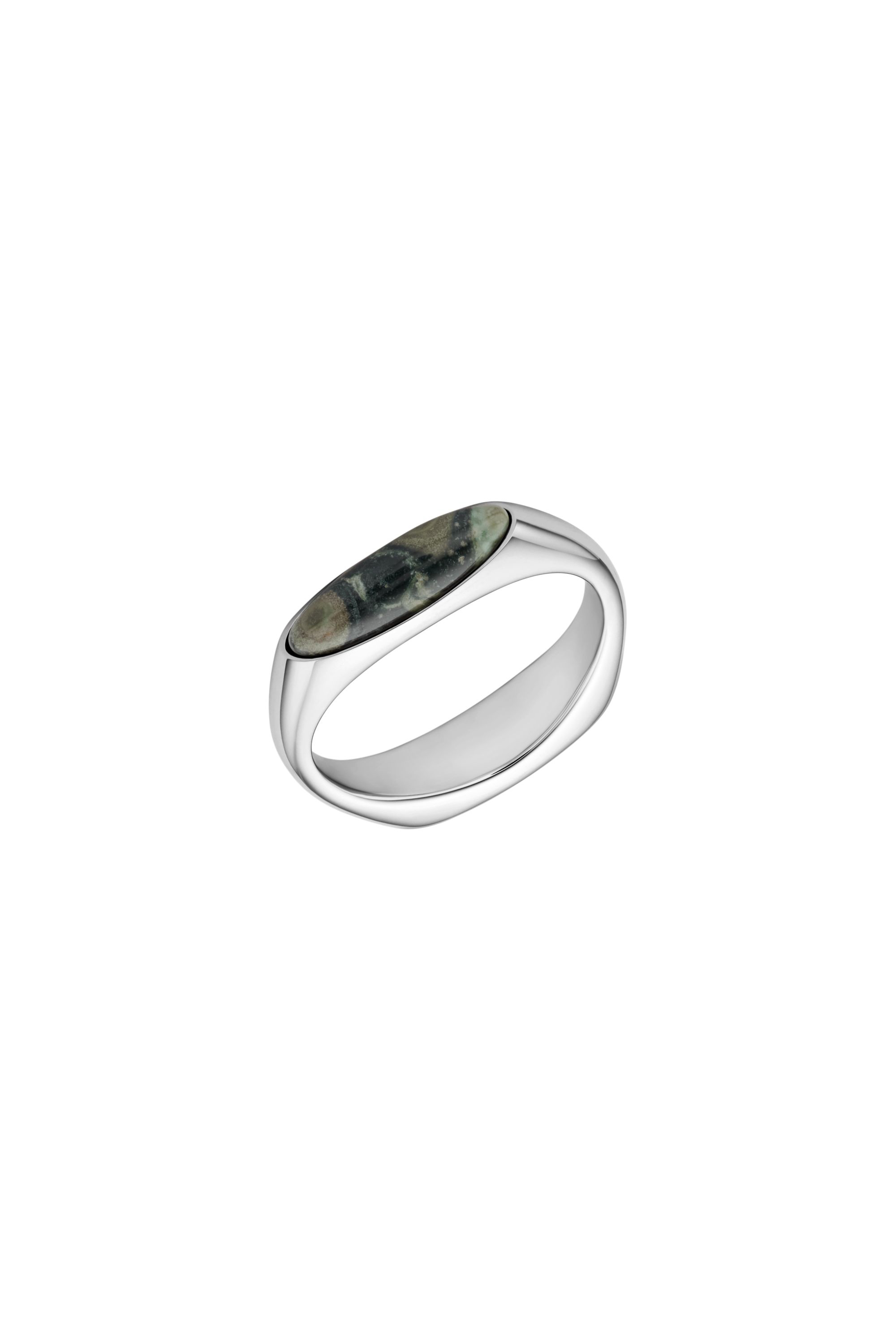 Diesel - DX167940 JEWELLERY, Unisex's Stainless Steel Signet Ring in Silver - 1