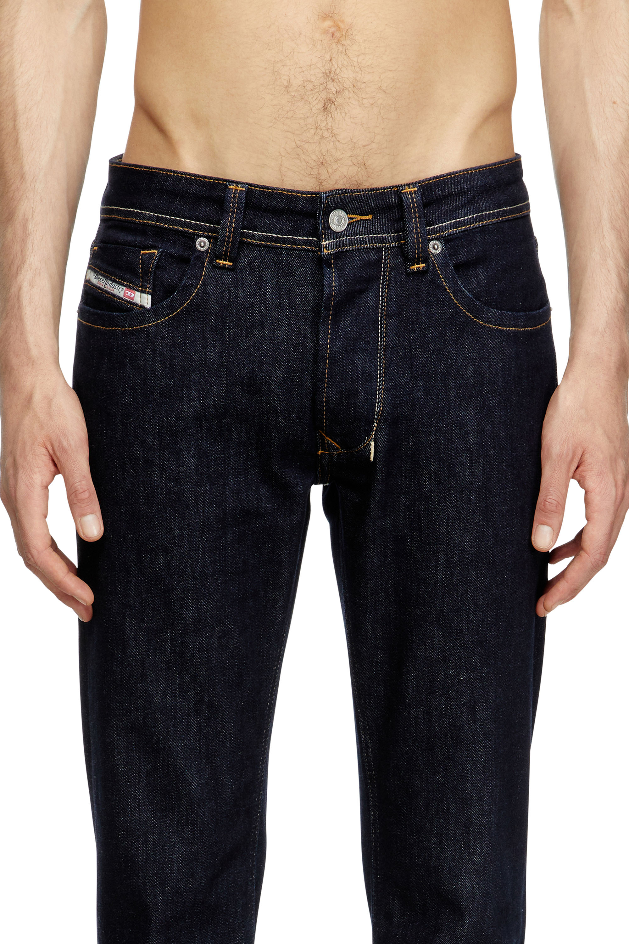 Diesel - Man's Regular Jeans 1985 Larkee 0DBEJ, Dark Blue - 5