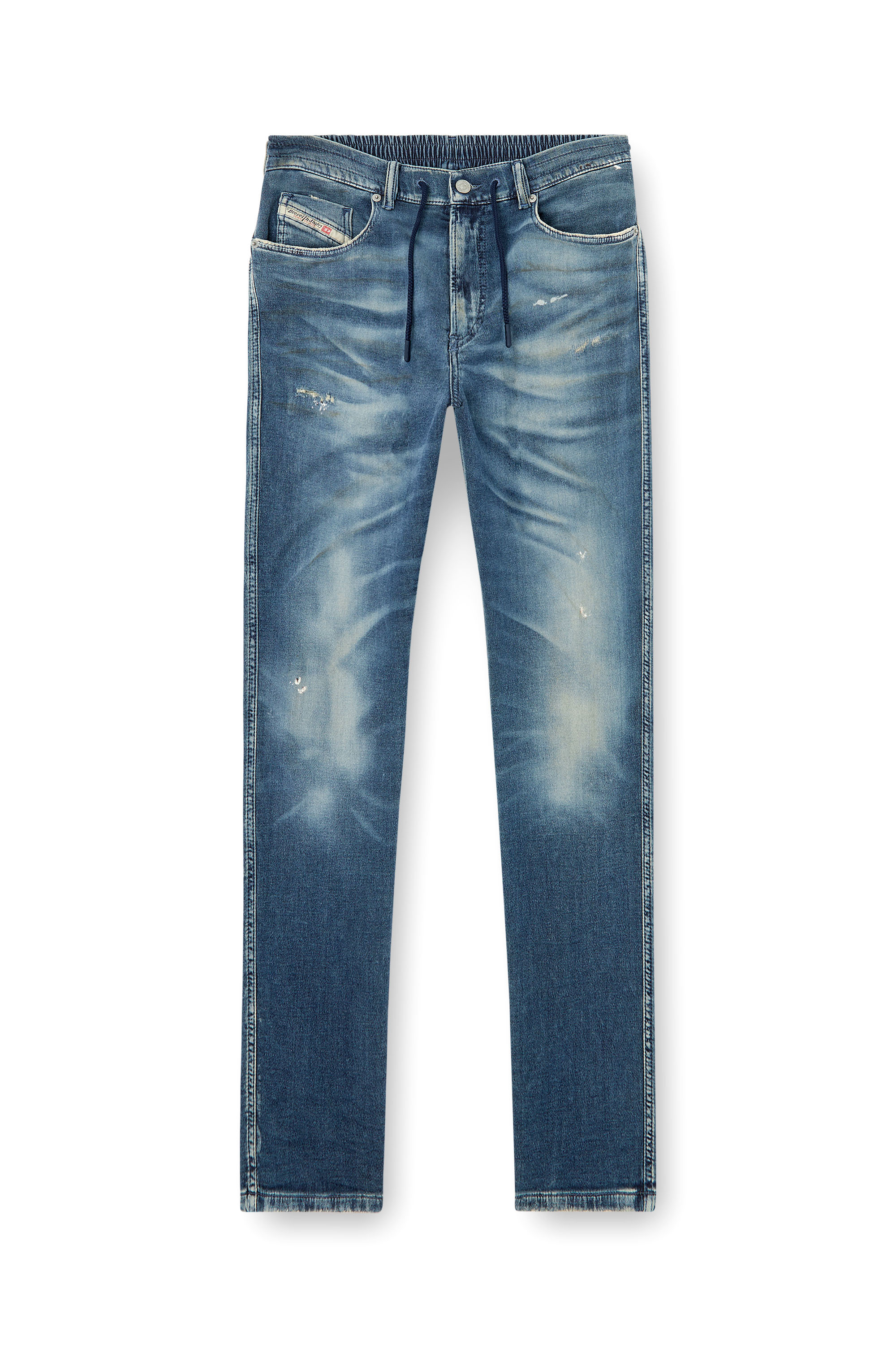 Diesel - Man's Slim 2062 D-Strukt Joggjeans® 068RY, Dark Blue - 2