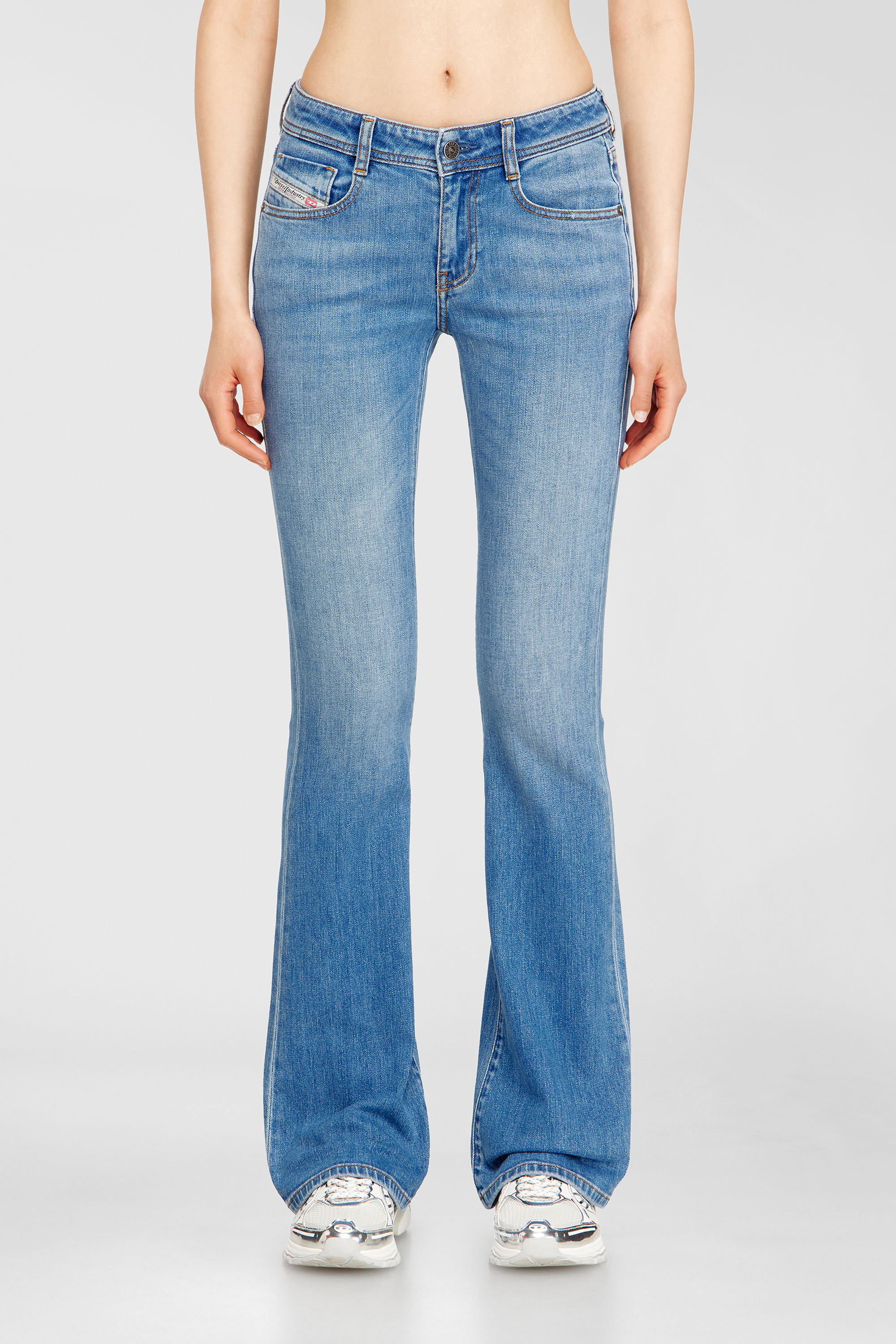 Diesel - Woman's Bootcut Jeans 1969 D-Ebbey 0ADBH, Light Blue - 1