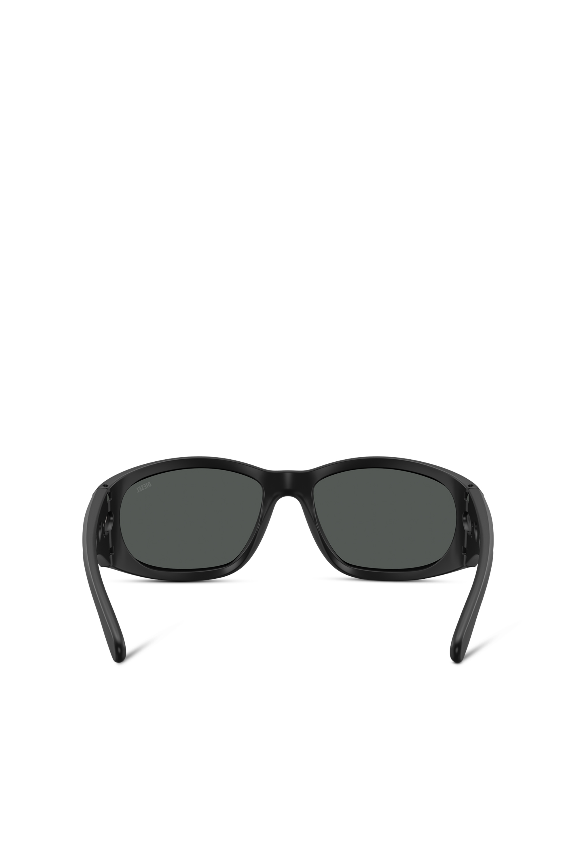 Diesel - 0DL3012U, Unisex's Rectangle sunglasses in Black - 3