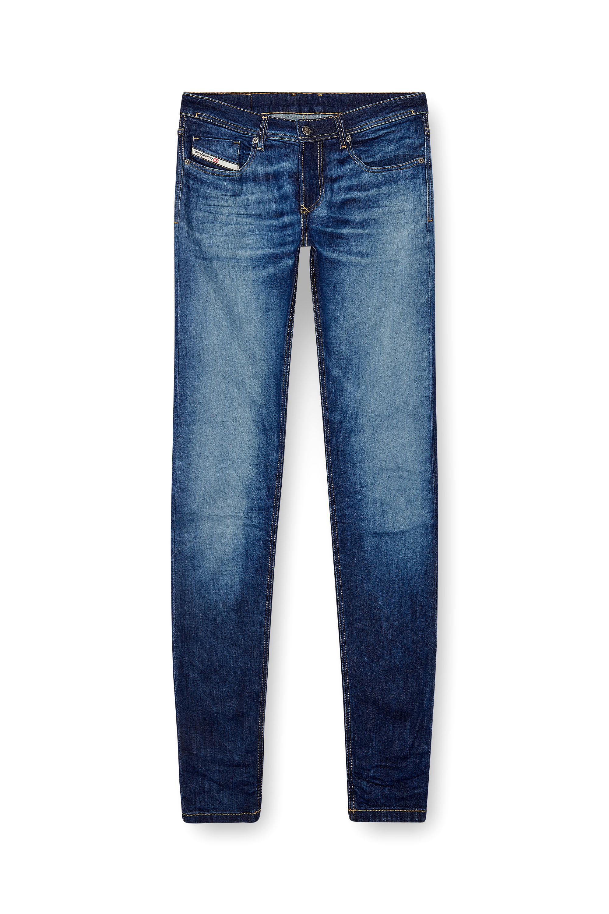 Diesel - Man's Skinny Jeans 1979 Sleenker 0PFAV, Dark Blue - 3