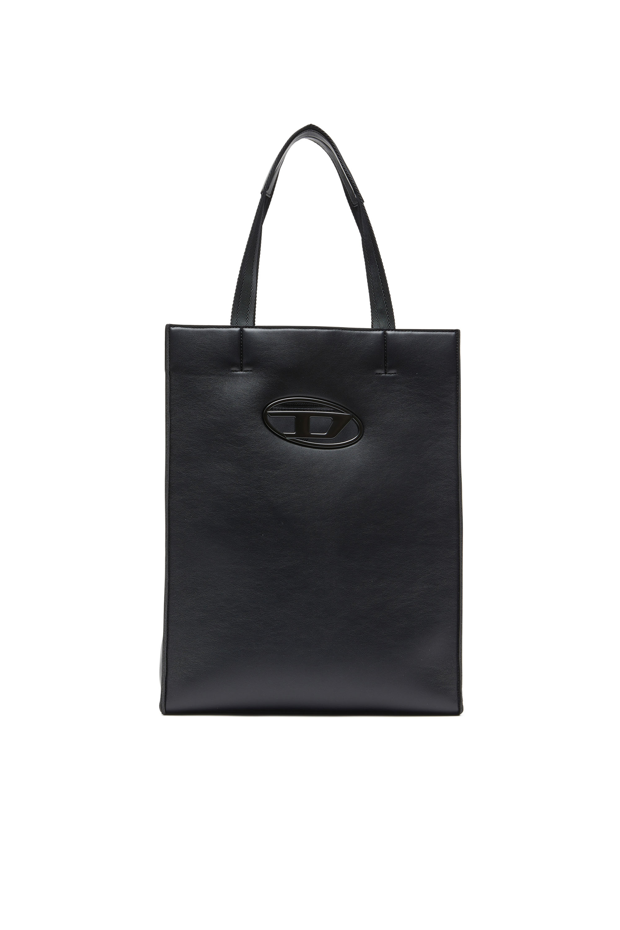 Diesel - HOLI-D SHOPPER NS, Unisex's Holi-D-Tote bag in bonded technical fabric in Black - 1