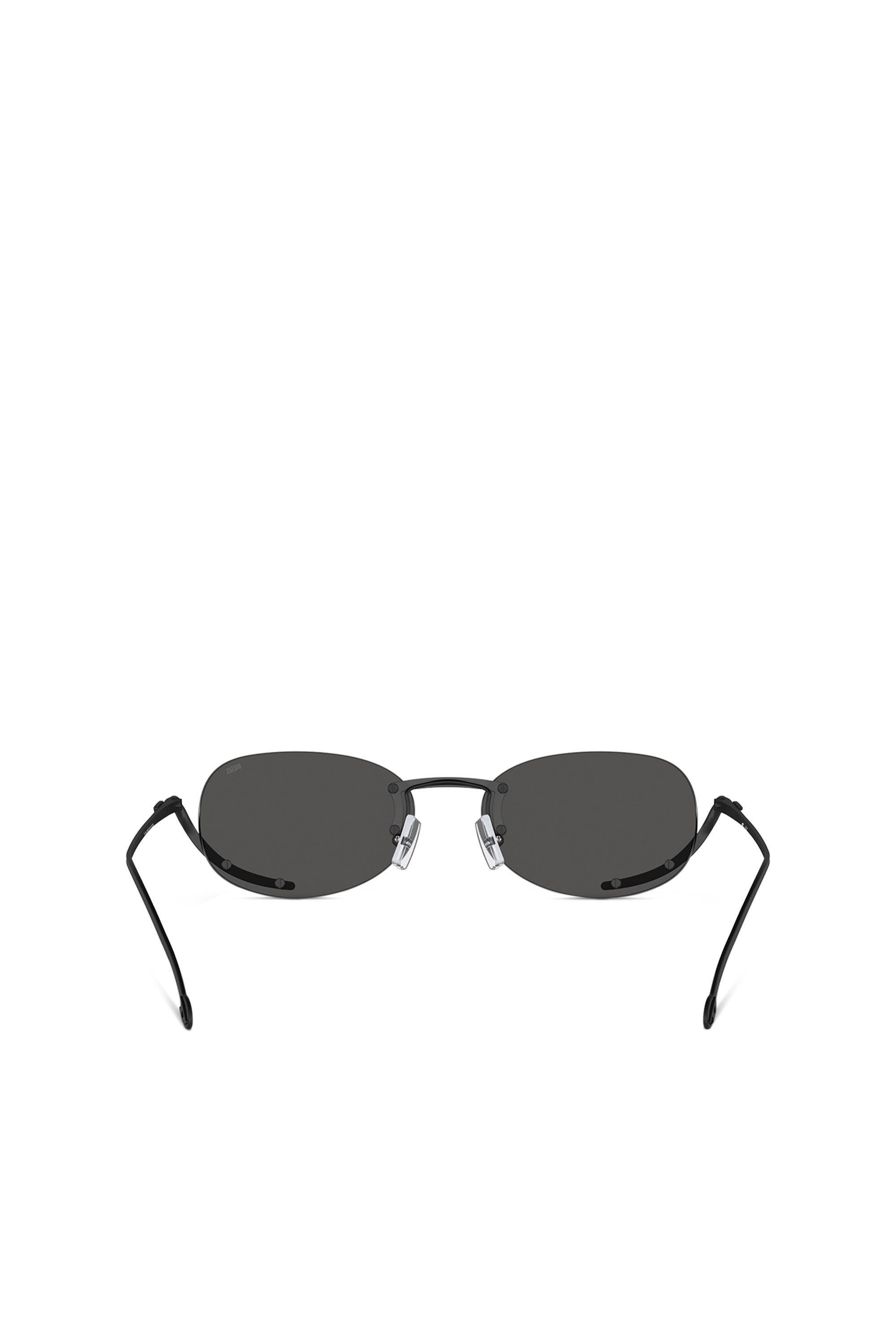 Diesel - 0DL1004, Unisex's Oval sunglasses in Black - 3