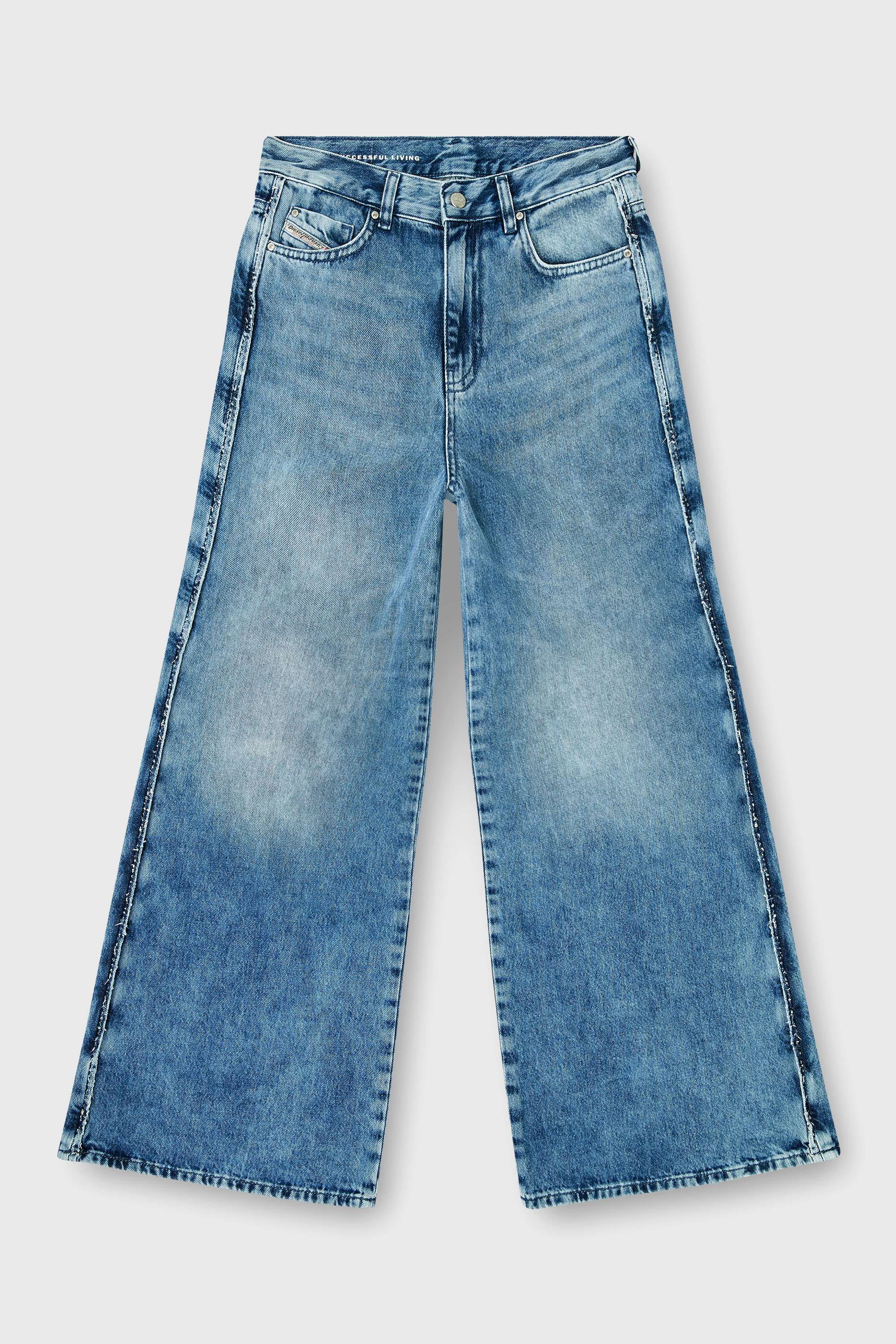 Diesel - Woman's Flare Jeans 1978 D-Akemi 0ADCJ, Medium blue - 6